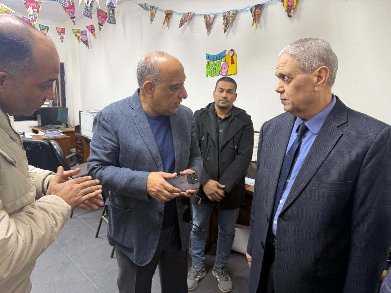 وزير الكهرباء يتفقد شركة شمال القاهرة لتوزيع الكهرباء
