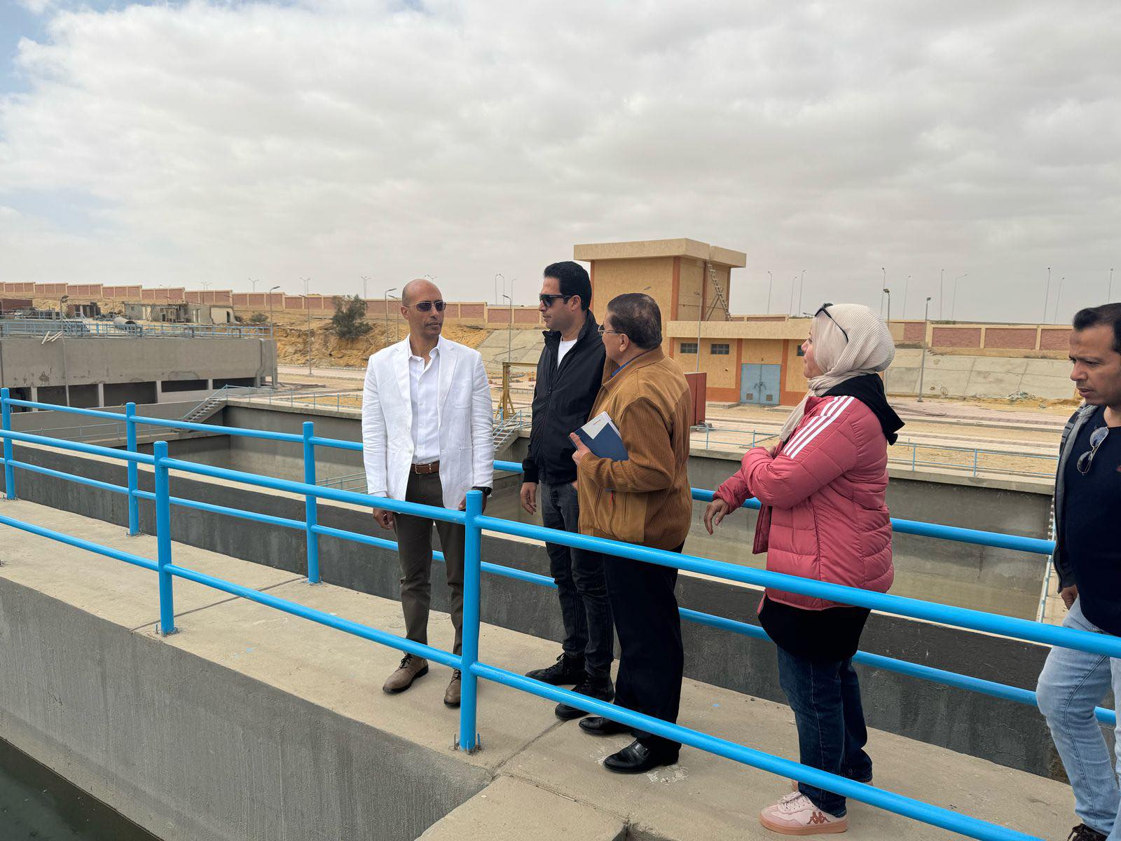بدء التشغيل التجريبى للمرحلة الثانية من محطة مياه القاهرة الجديدة