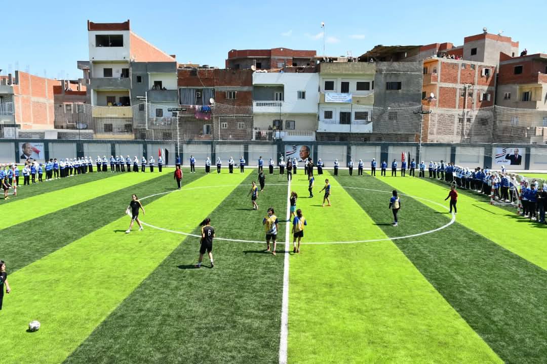 وزير الرياضة ورئيس الهيئة العربية للتصنيع يفتتحان مركز شباب محمد صلاح