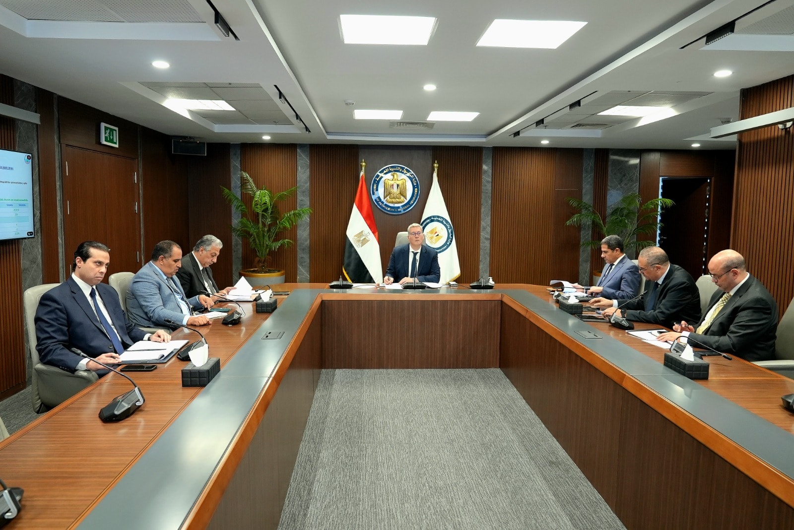 وزير البترول خلال عمومية رشيد والبرلس
