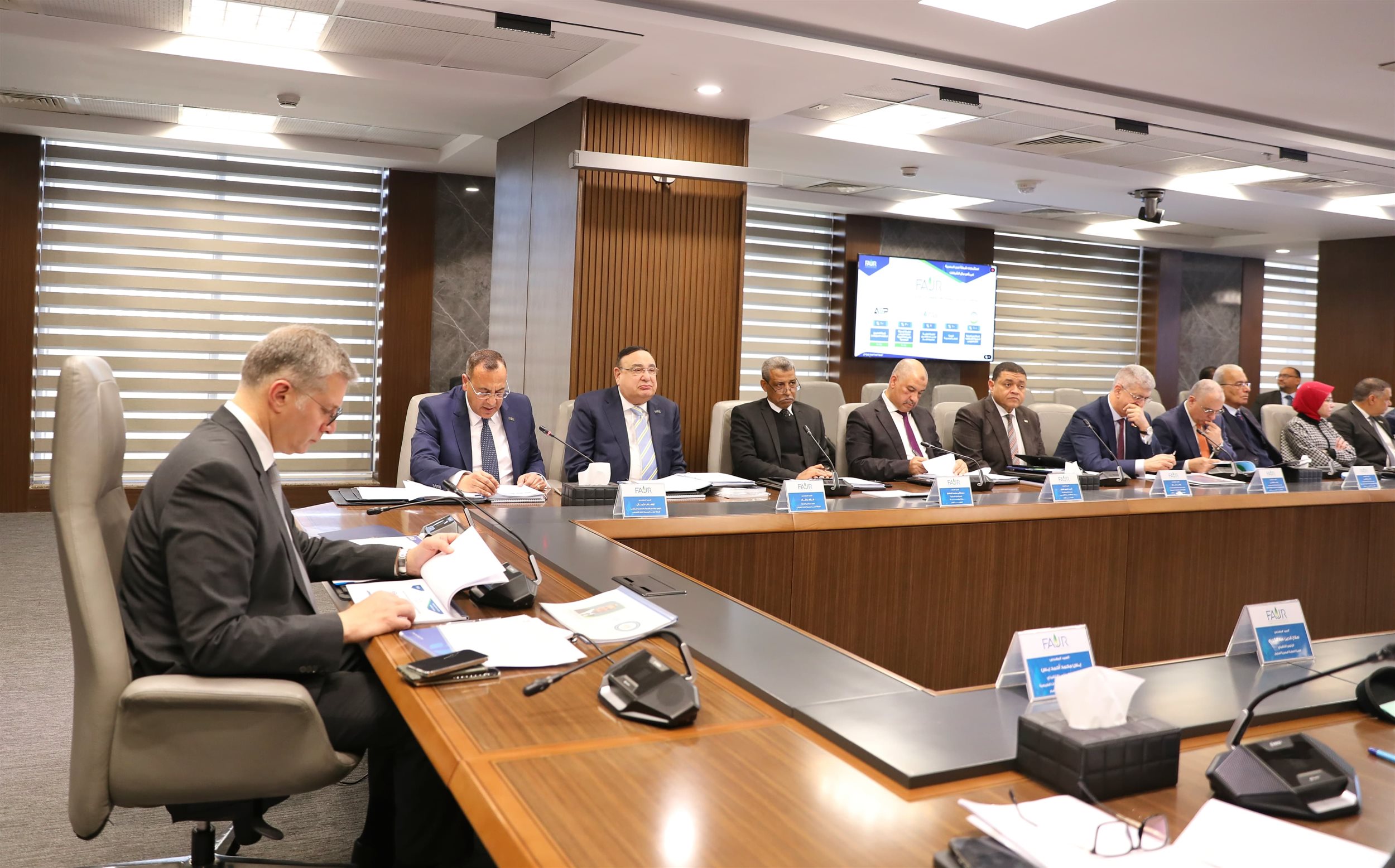 اجتماع لاعتماد نتائج أعمال شركة فجر المصرية للغاز الطبيعى