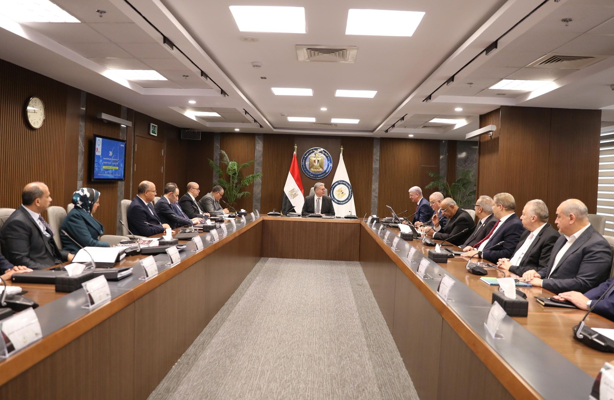 وزير البترول خلال اجتماع الجمعية العامة لشركة بتروجت