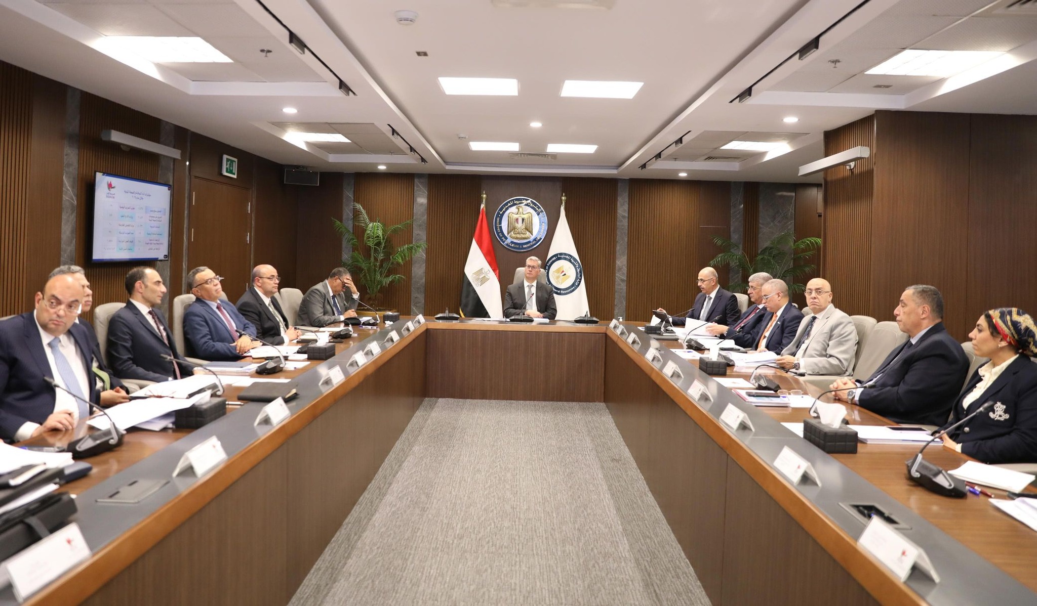 وزير البترول خلال اجتماع الجمعية العامة لشركة ميدور