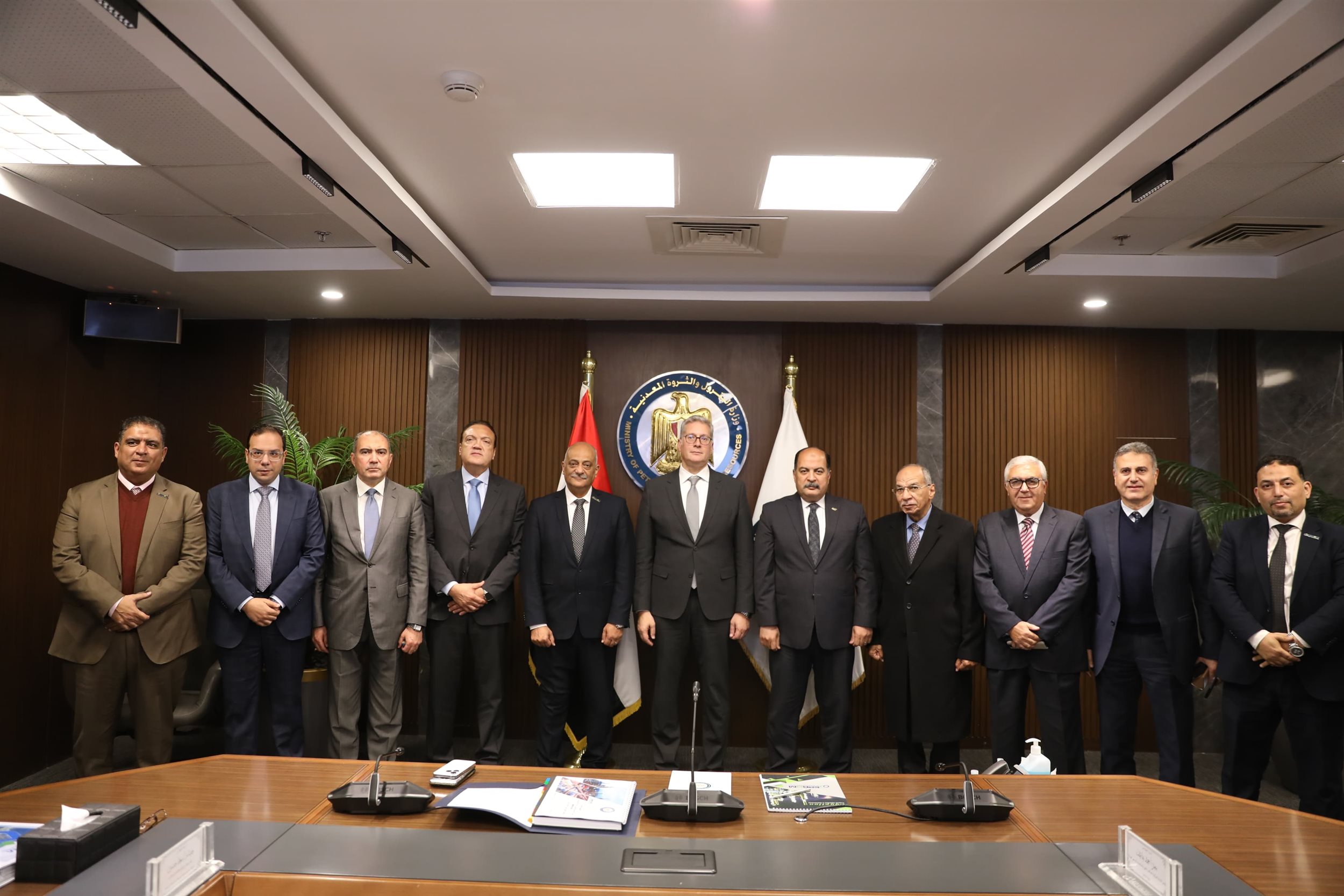 وزير البترول خلال الجمعية العامة لشركة إيبروم