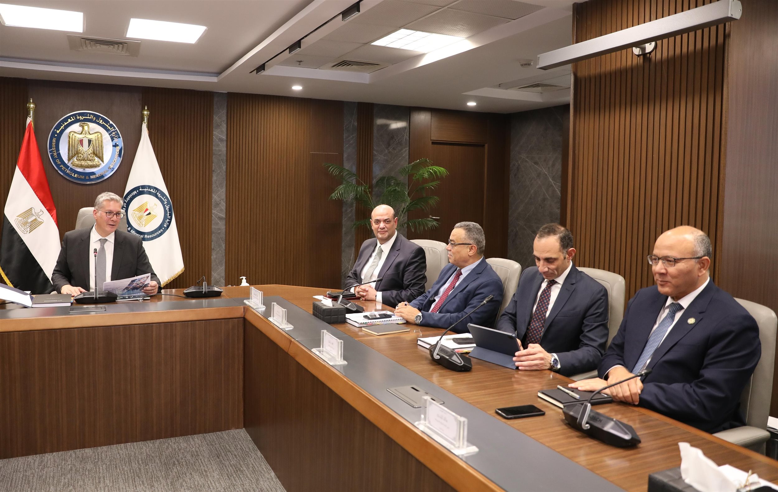وزير البترول خلال الجمعية العامة لشركة إيبروم