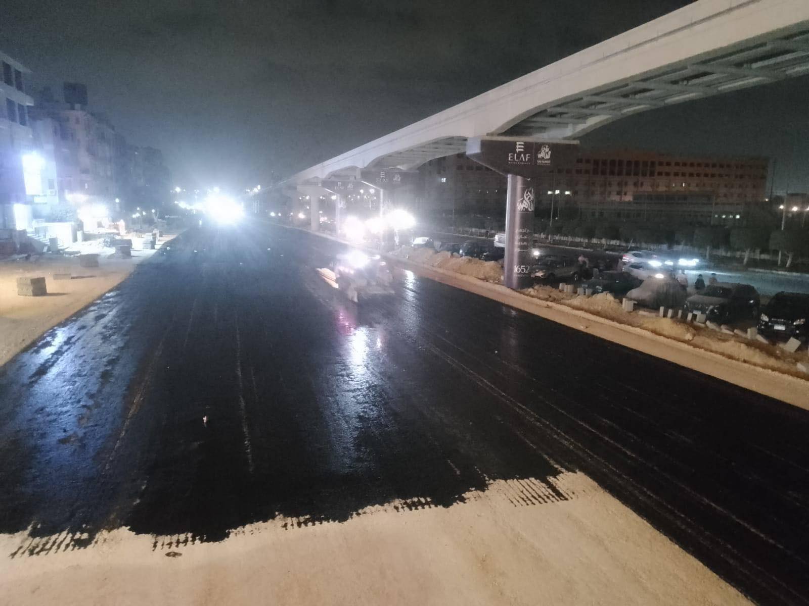 الشربيني يُتابع خطة تطوير ورفع كفاءة المحور المركزي الخدمي