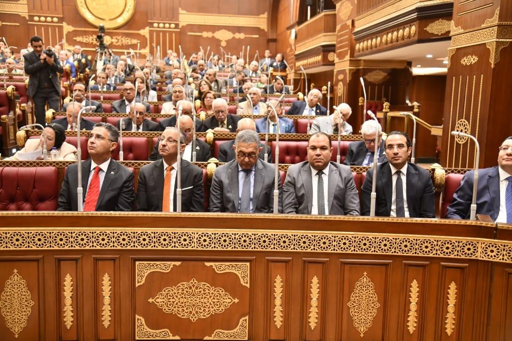 وزير التموين يشارك في الجلسة العامة لمجلس الشيوخ المصري