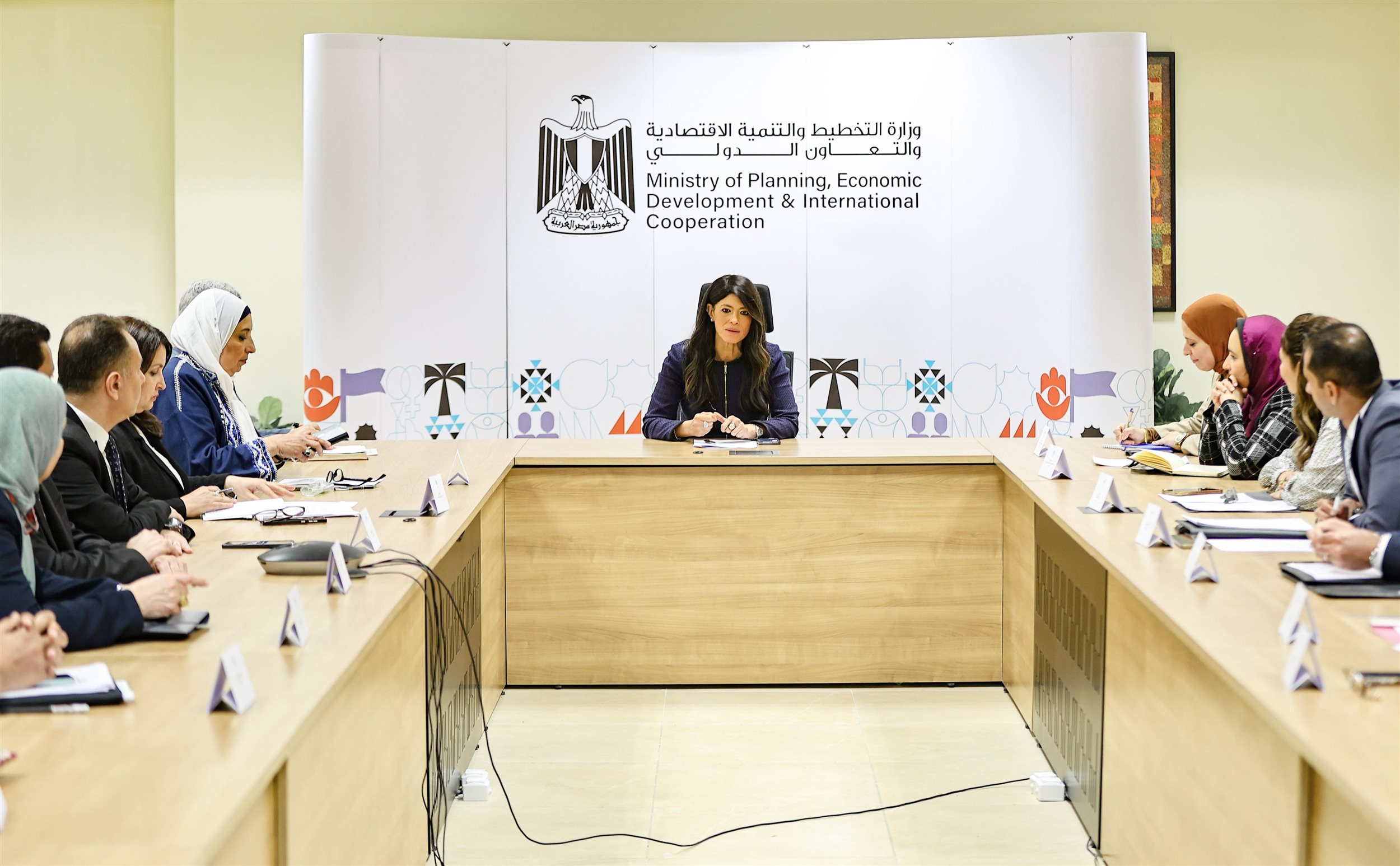 المشاط تترأس اجتماعًا تحضيريًا للجنة المصرية المجرية