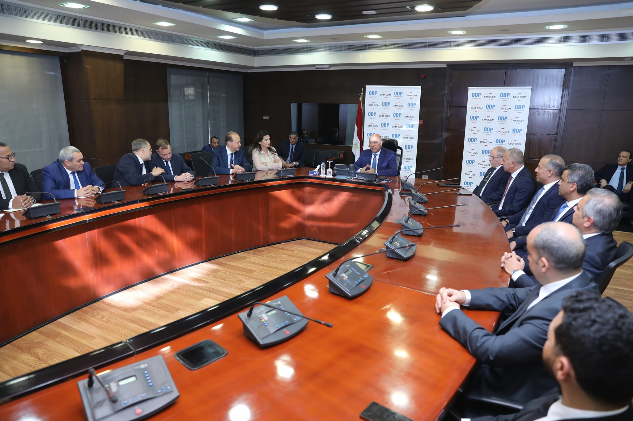 توقيع شراكة استراتيجية بين شركة CMA CGM الفرنسية