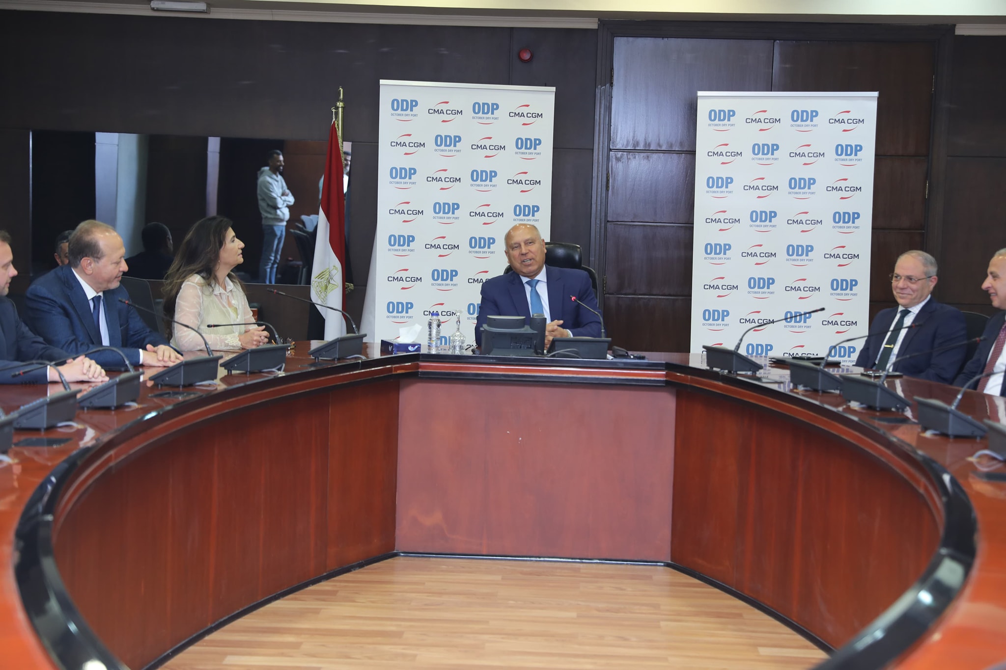 توقيع شراكة استراتيجية بين شركة CMA CGM الفرنسية