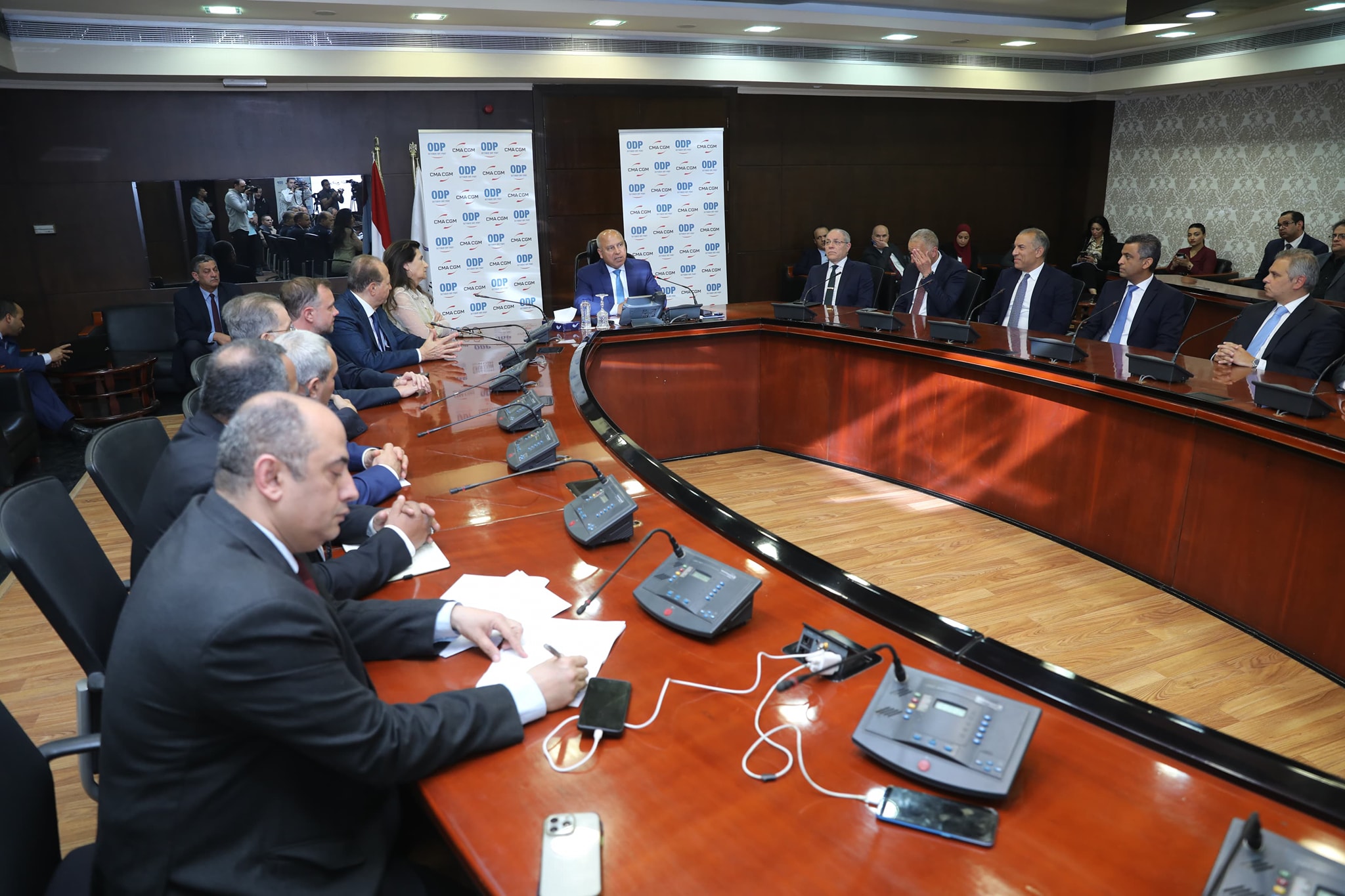 توقيع شراكة استراتيجية بين شركة CMA CGM الفرنسية
