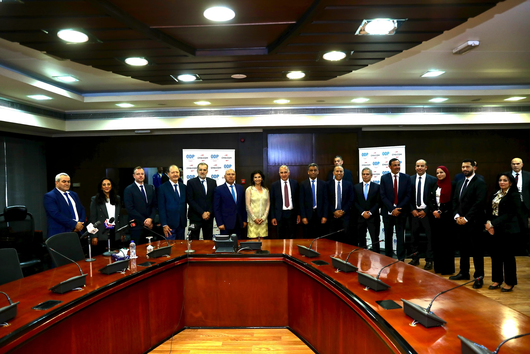 توقيع شراكة استراتيجية بين شركة CMA CGM الفرنسية