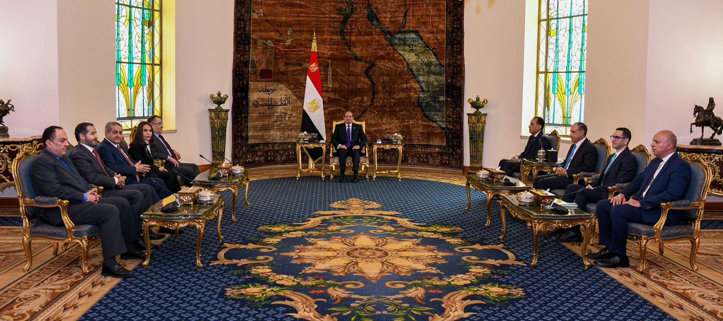 الرئيس السيسي يستقبل وفداً استثمارياً كويتياً