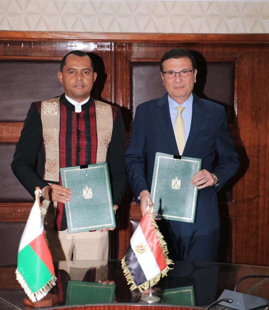 توقيع مذكرة تفاهم بين مصر ومدغشقر