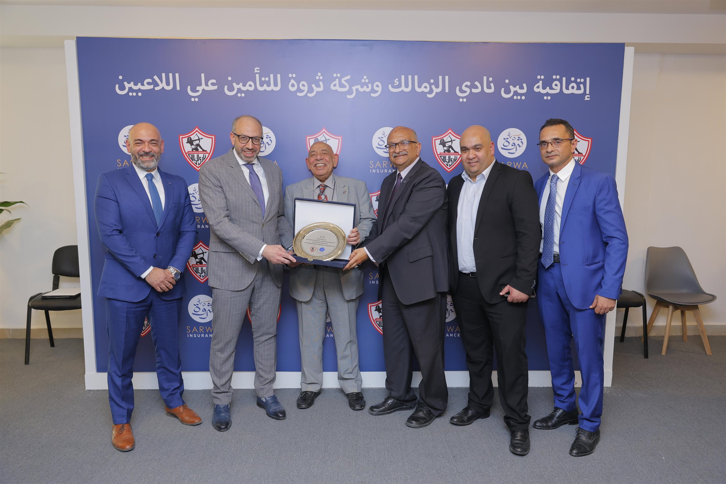 تحالف قوي بين ثروة للتأمين ونادي الزمالك