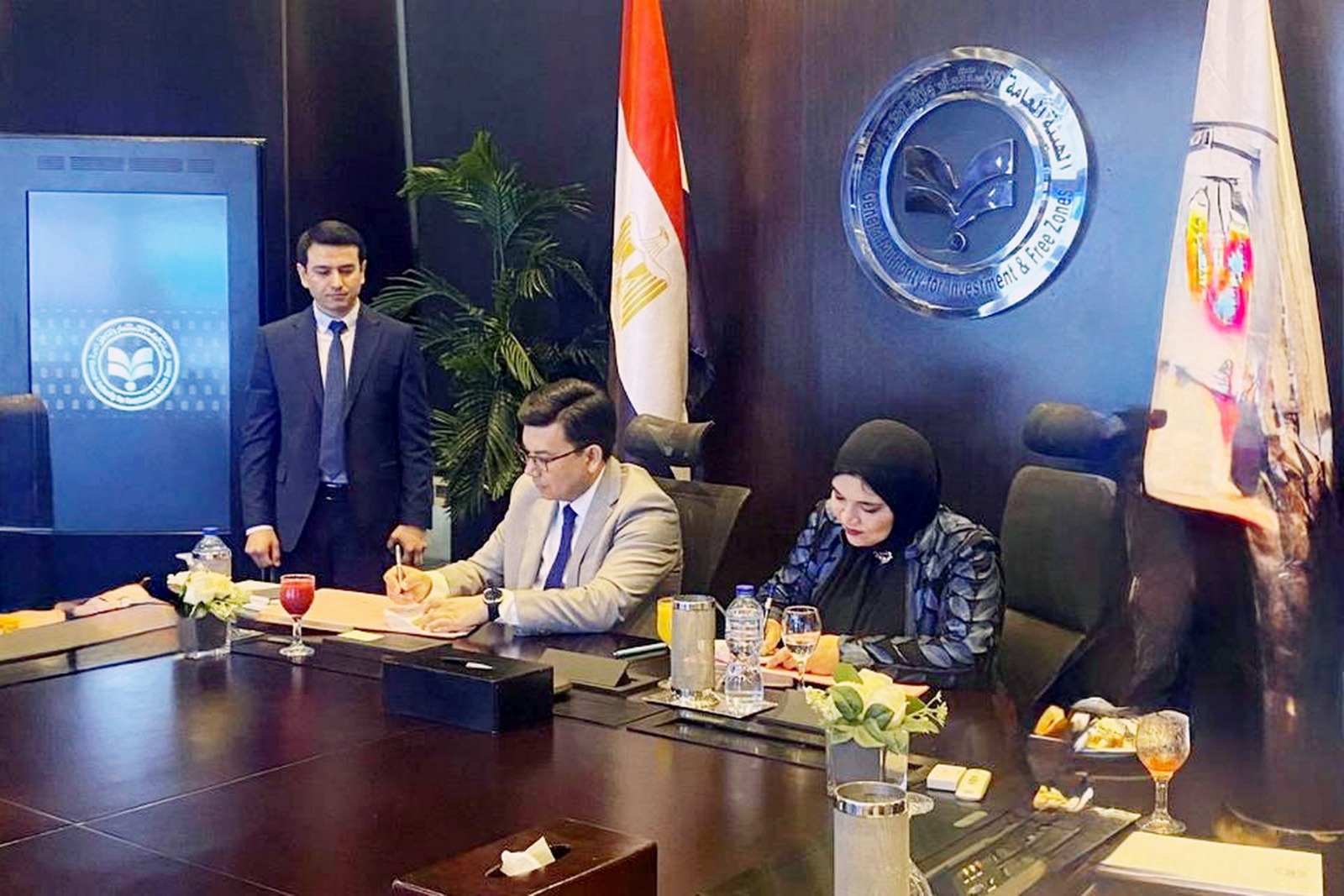 مذكرة تفاهم بين الهيئة العامة للاستثمار ومركز طشقند للوساطة