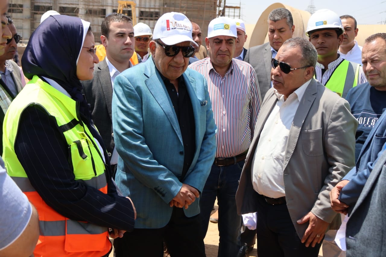 وزير الكهرباء يتفقد محطة محولات رشيد 2