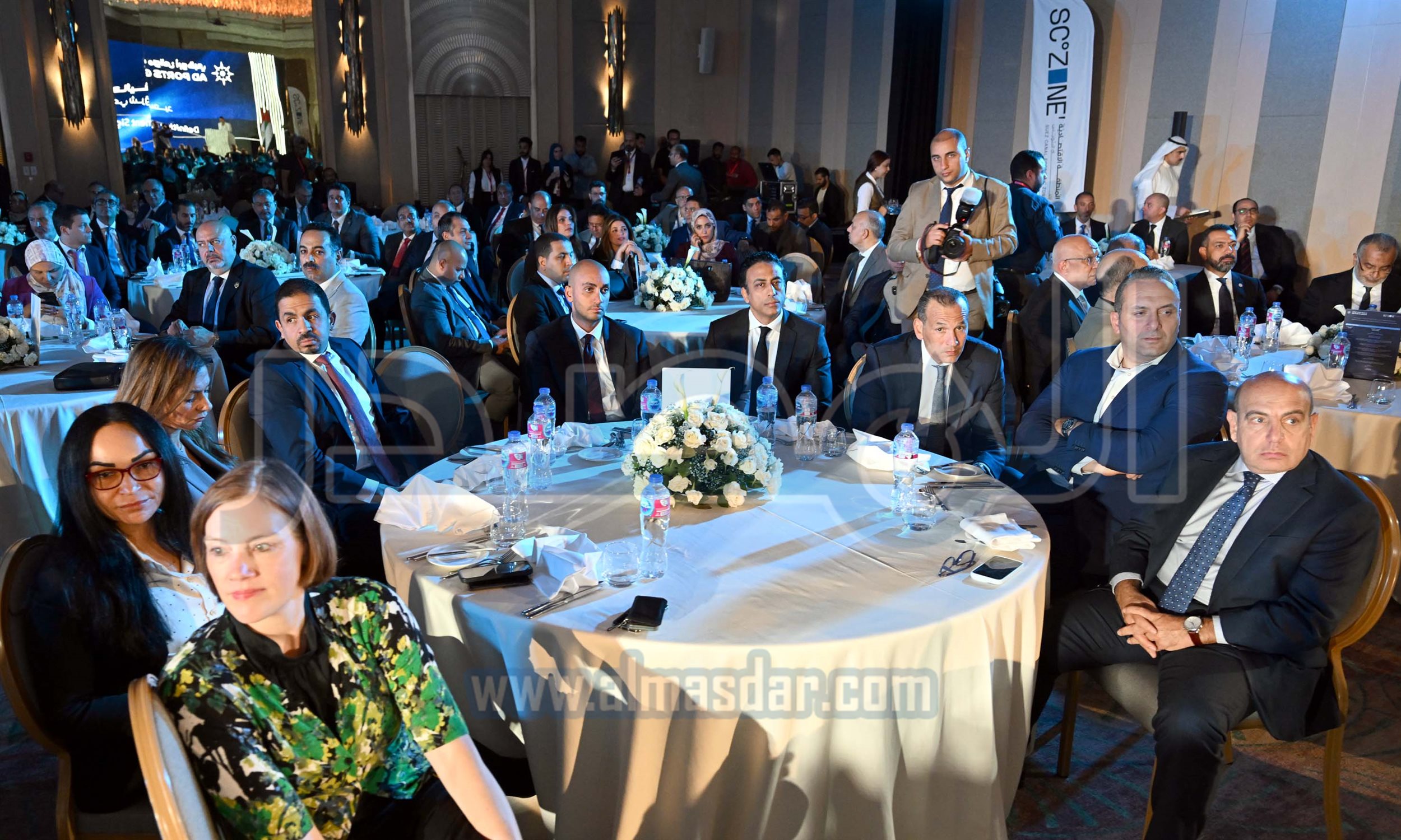 مدبولي أثناء توقيع اتفاقية هيئة قناة السويس وموانئ أبو ظبي