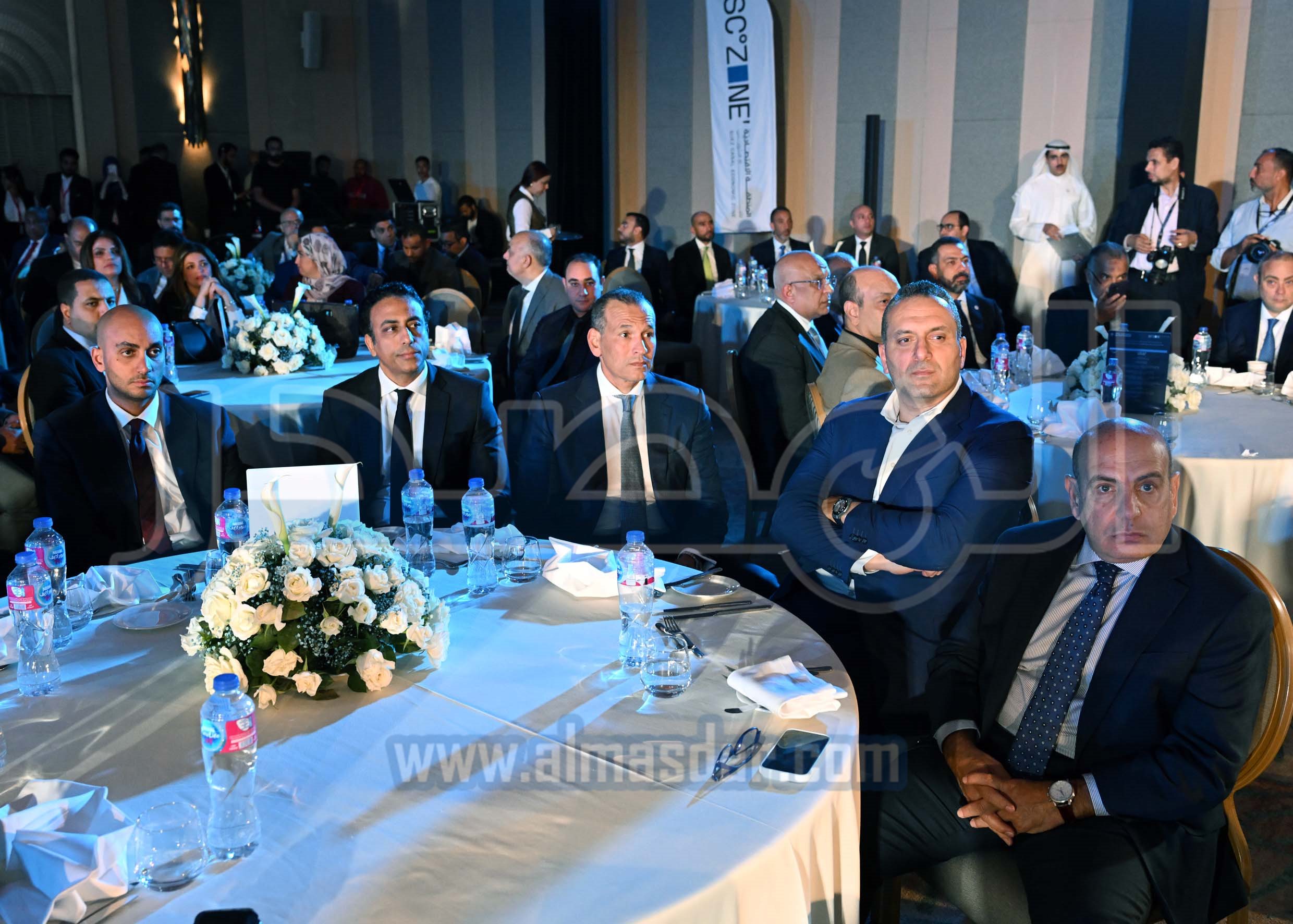 مدبولي أثناء توقيع اتفاقية هيئة قناة السويس وموانئ أبو ظبي
