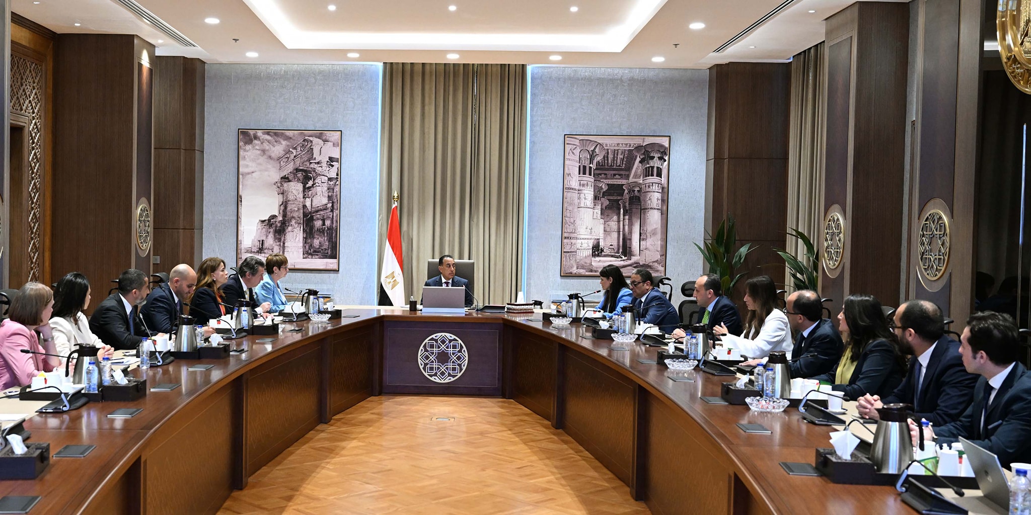 مدبولي يلتقي رئيسة البنك الأوروبي لإعادة الإعمار والتنمية