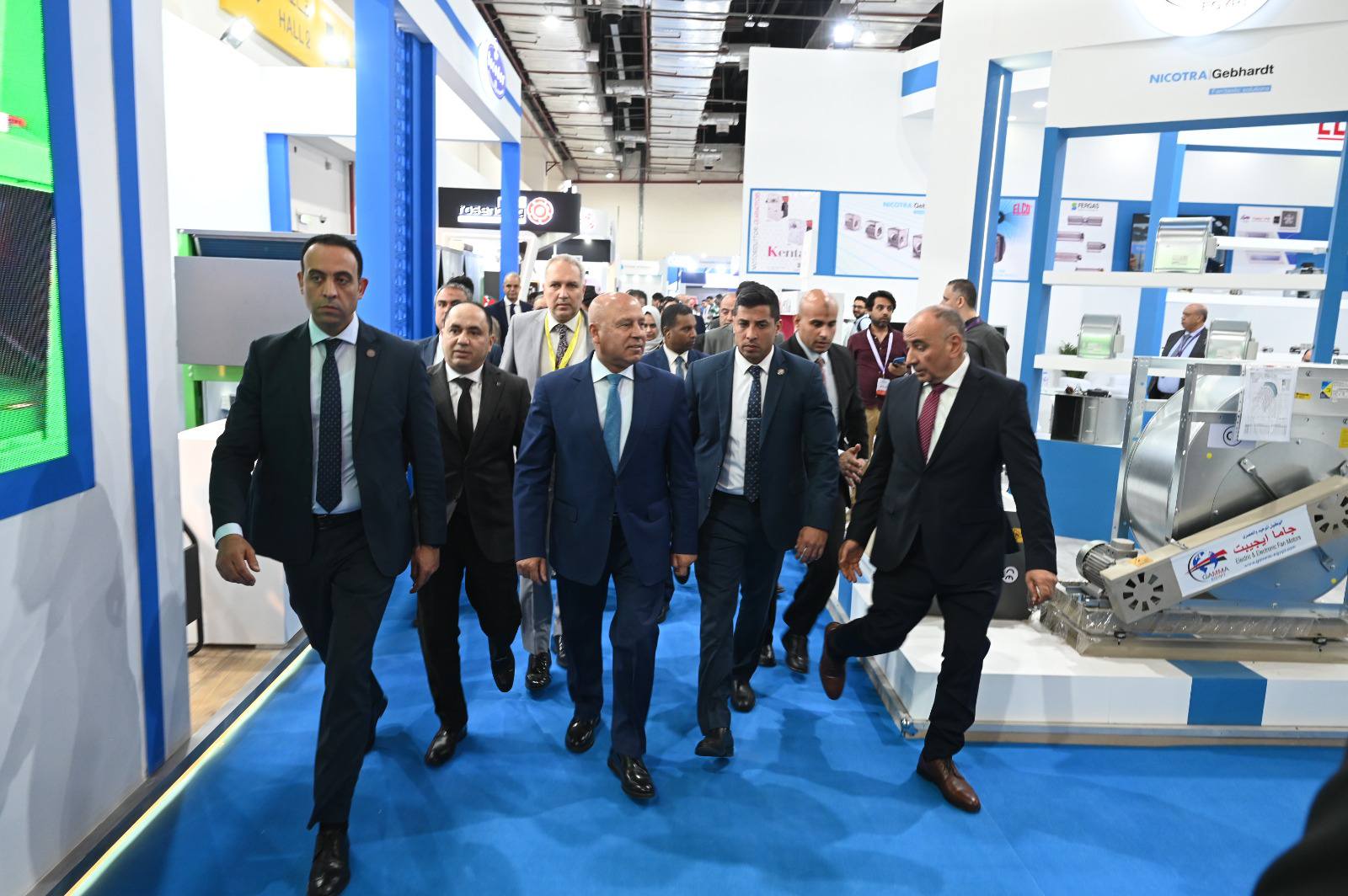 الوزير يفتتح المعرض والمؤتمر الدولي التاسع للتبريد والتكييف