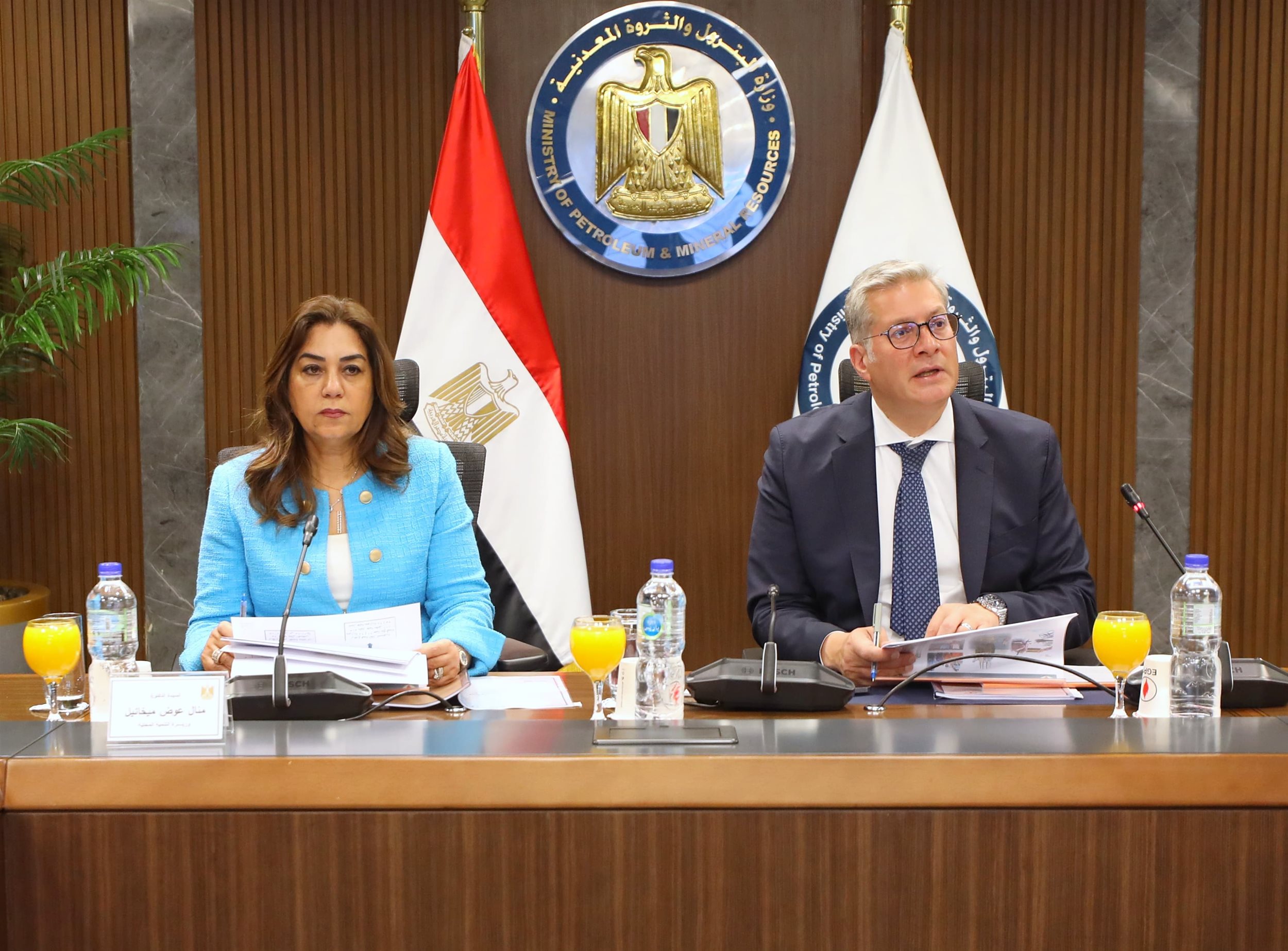 وزير البترول يترأس اجتماع مجلس إدارة هيئة البترول