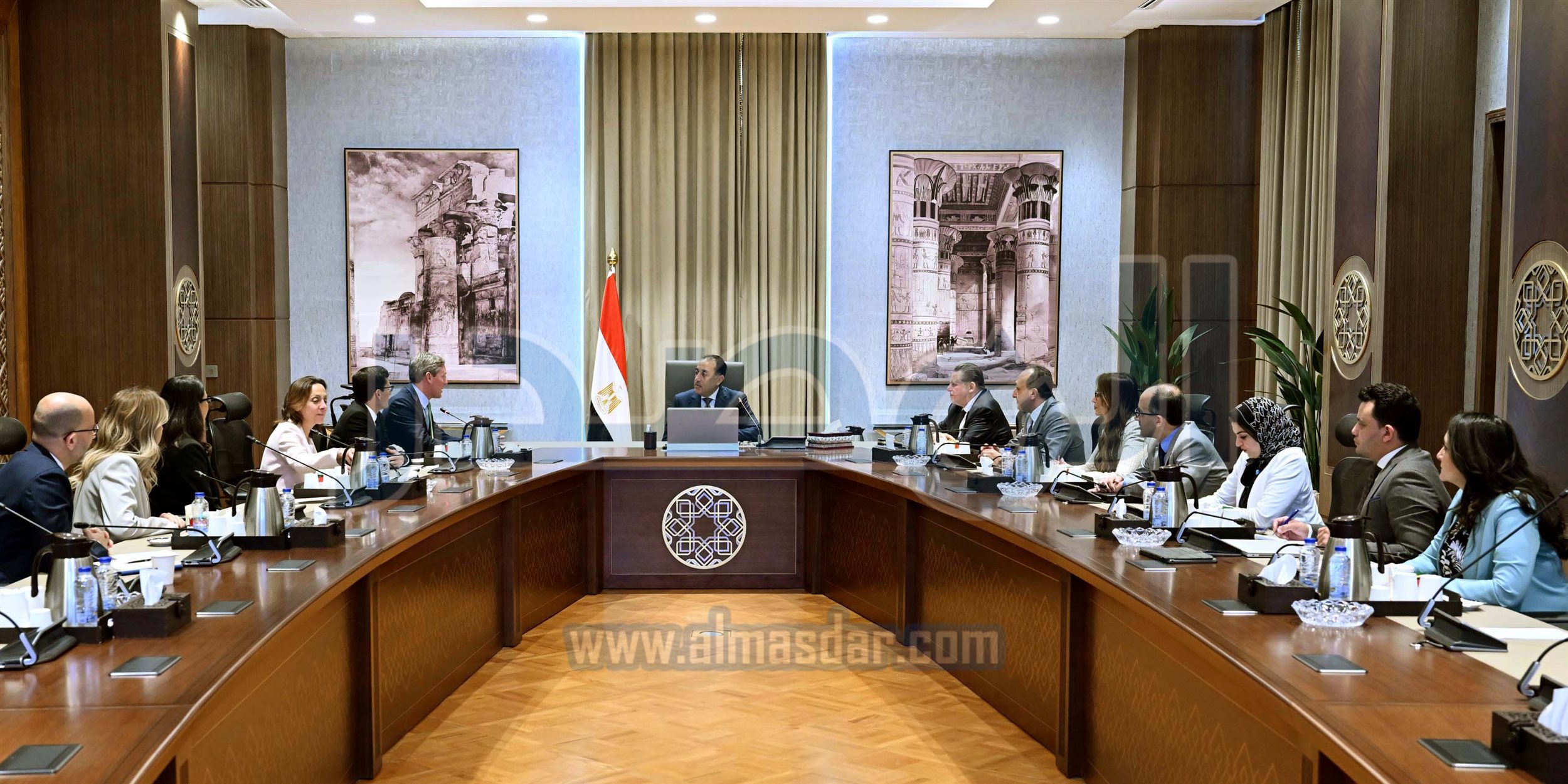 رئيس الوزراء يستقبل الرئيس التنفيذي لشركة فيزا