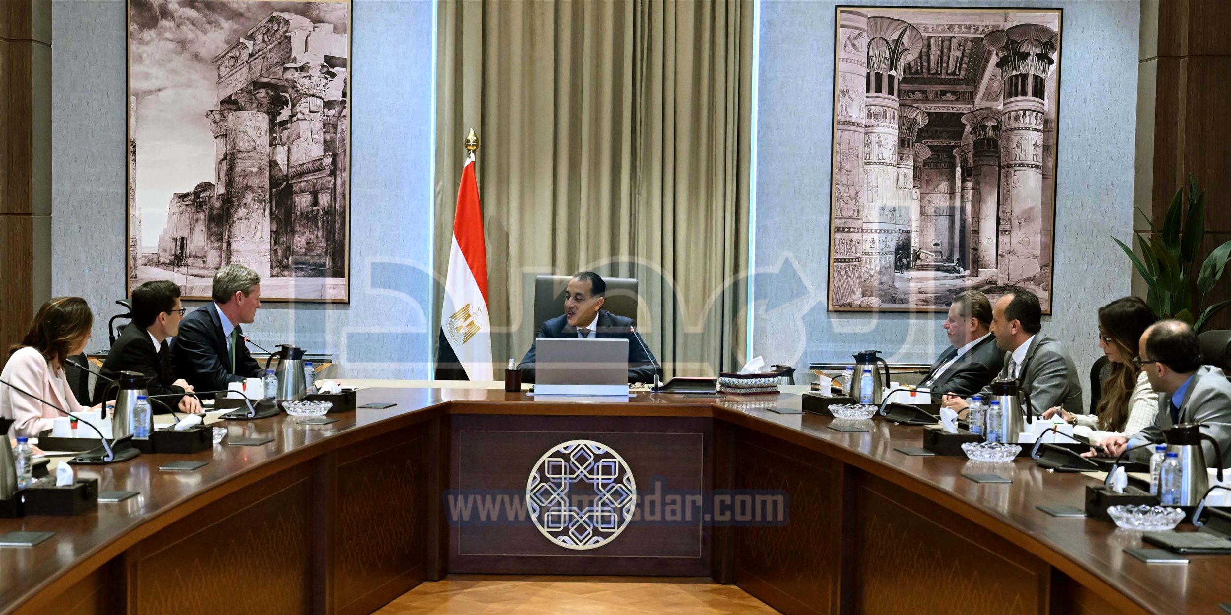 رئيس الوزراء يستقبل الرئيس التنفيذي لشركة فيزا