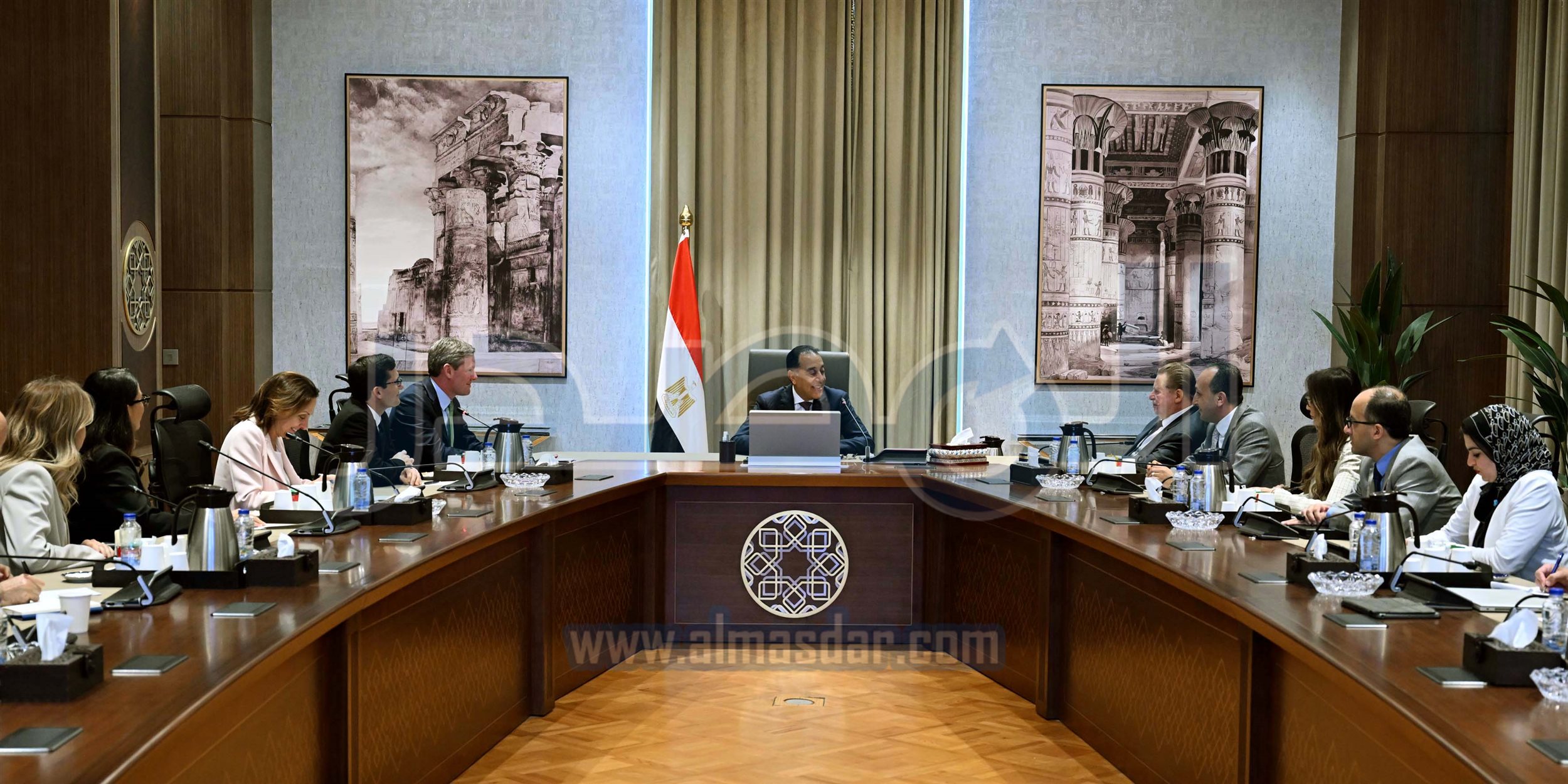 رئيس الوزراء يستقبل الرئيس التنفيذي لشركة فيزا