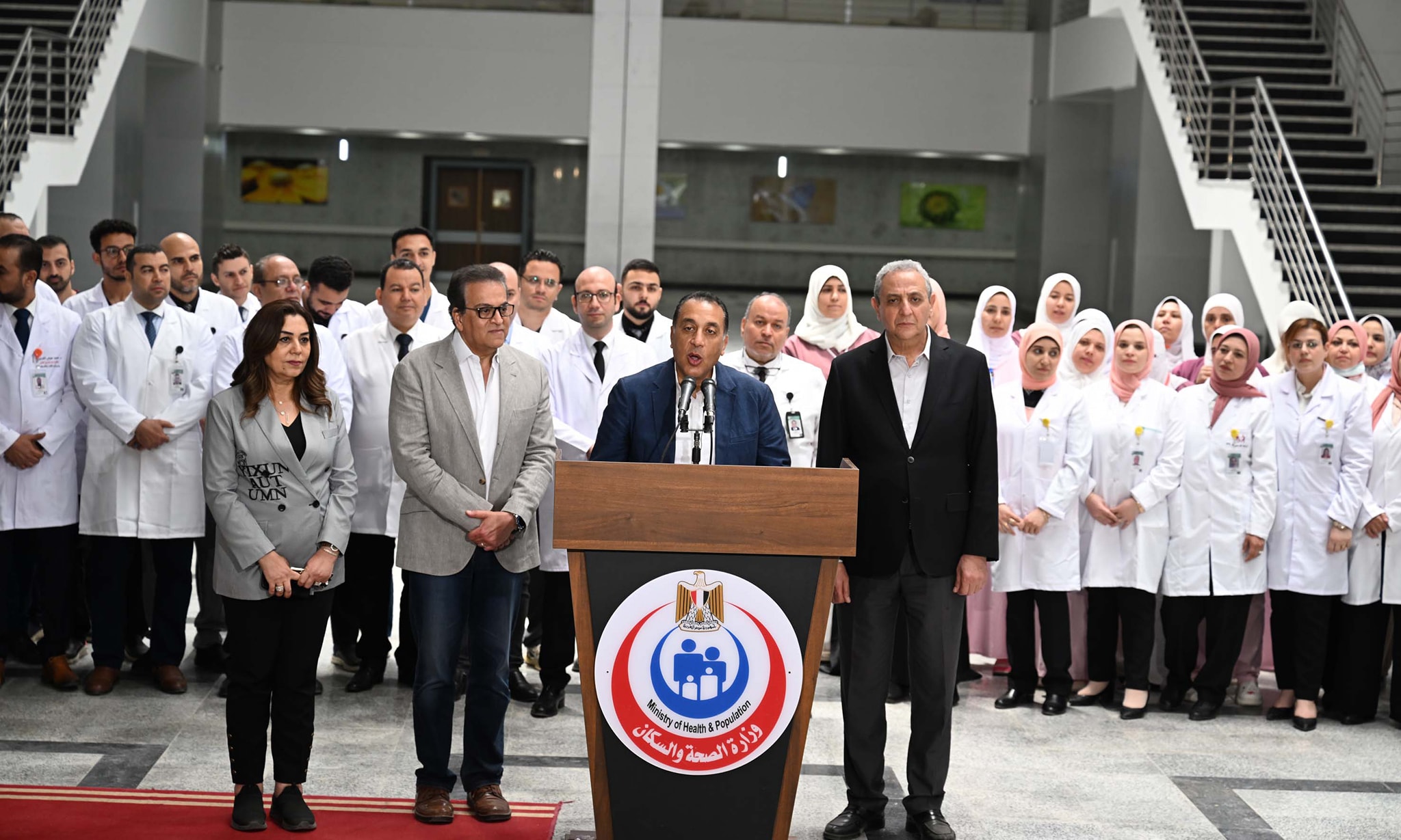 مدبولي خلال تصريحات تليفزيونية من مستشفى طنطا العام الجديد بالغربية