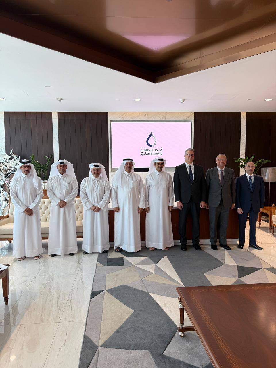 وزير البترول يجتمع مع وزير الدولة لشؤون الطاقة