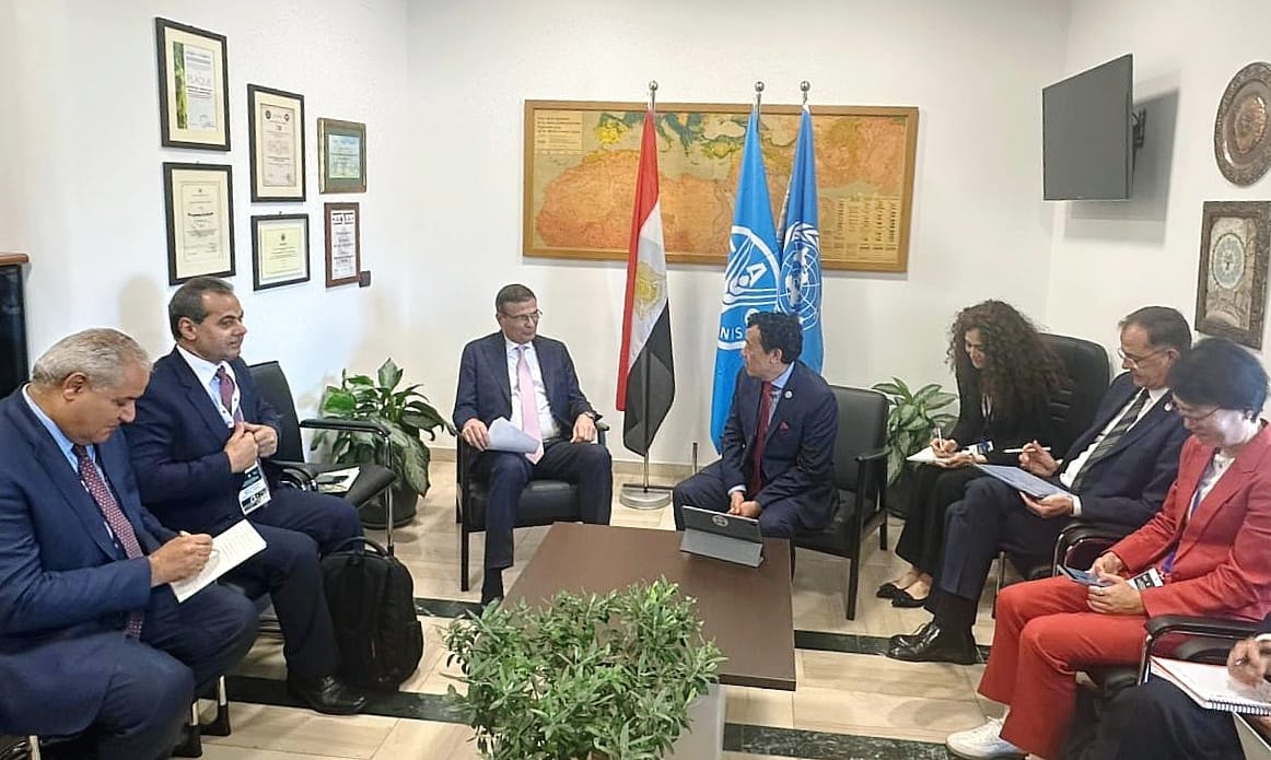 وزير الزراعة يلتقي مدير عام منظمة الفاو