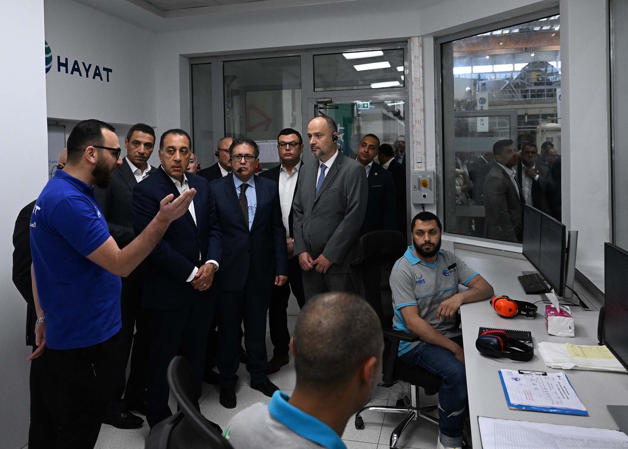 رئيس الوزراء يفتتح توسعات شركة هيات إيجيبت للمنتجات الصحية