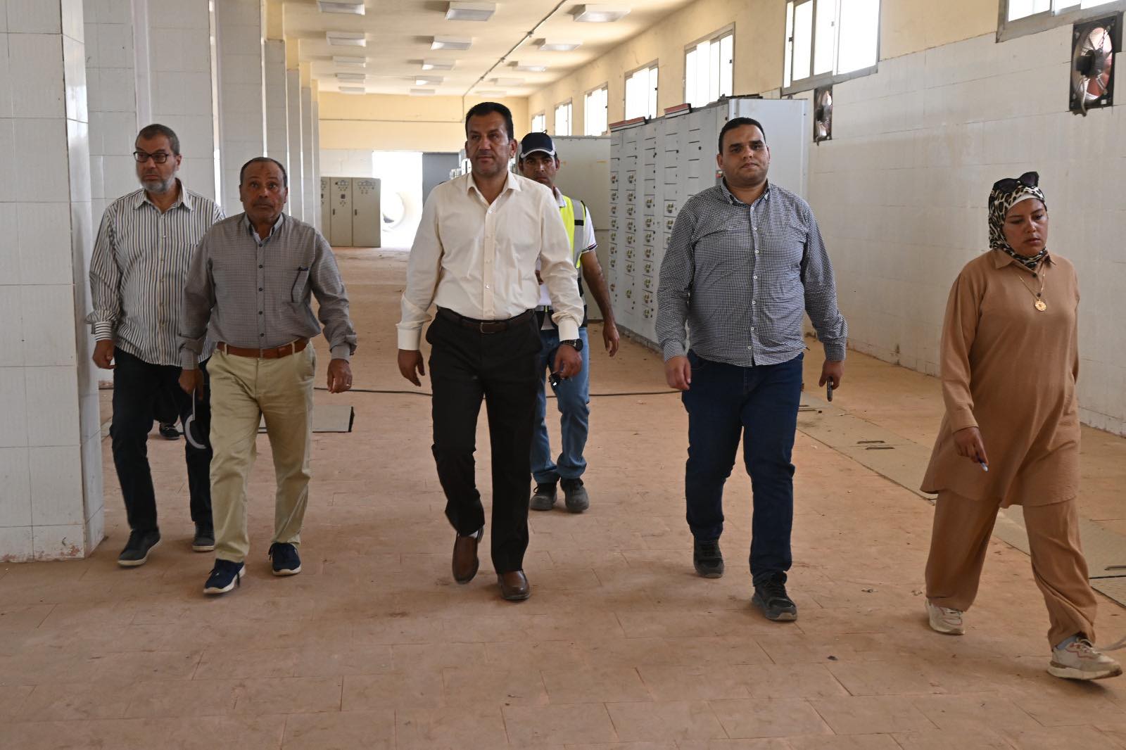 متابعة توسعات وصيانة محطات الصرف الصحي بالمدن الجديدة