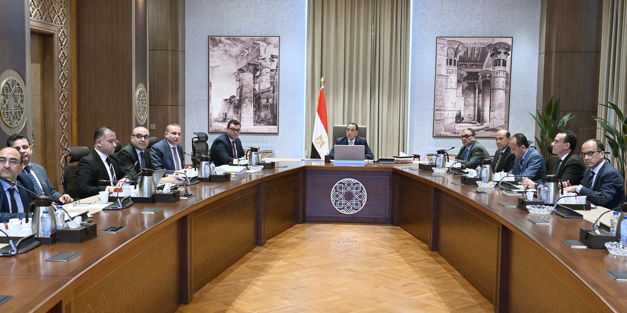 مدبولي يتابع إدارة وتشغيل مشروع حدائق تلال الفسطاط