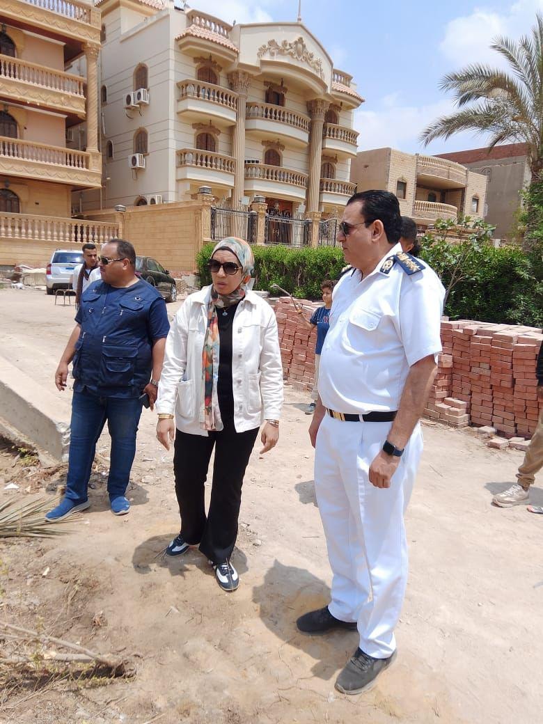 إزالة مخالفات بناء بالساحل الشمالي ومدينة ملوى