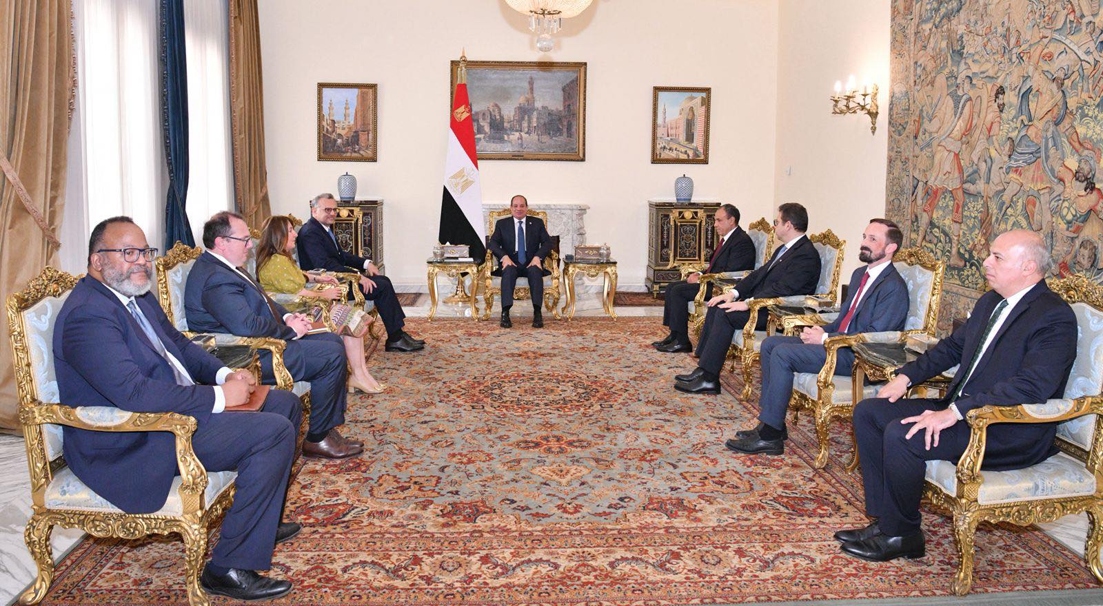 السيسي يستقبل كبير مستشاري الرئيس الأمريكي