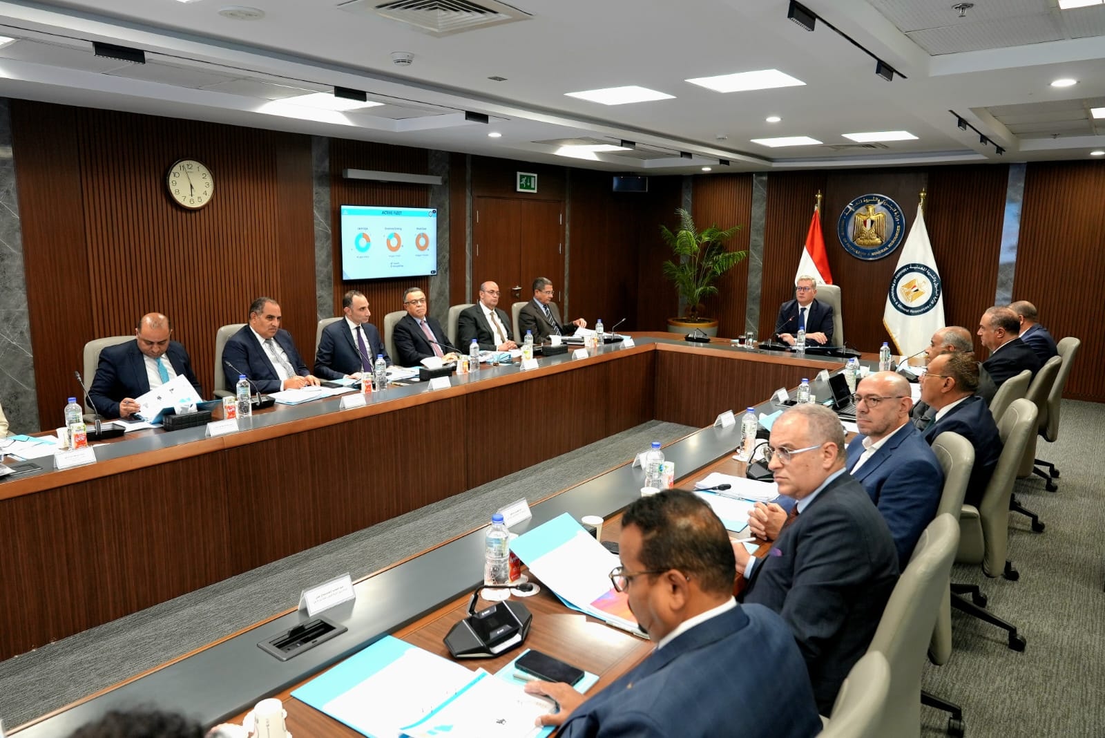 وزير البترول خلال الجمعية العامة لشركة الحفر المصرية