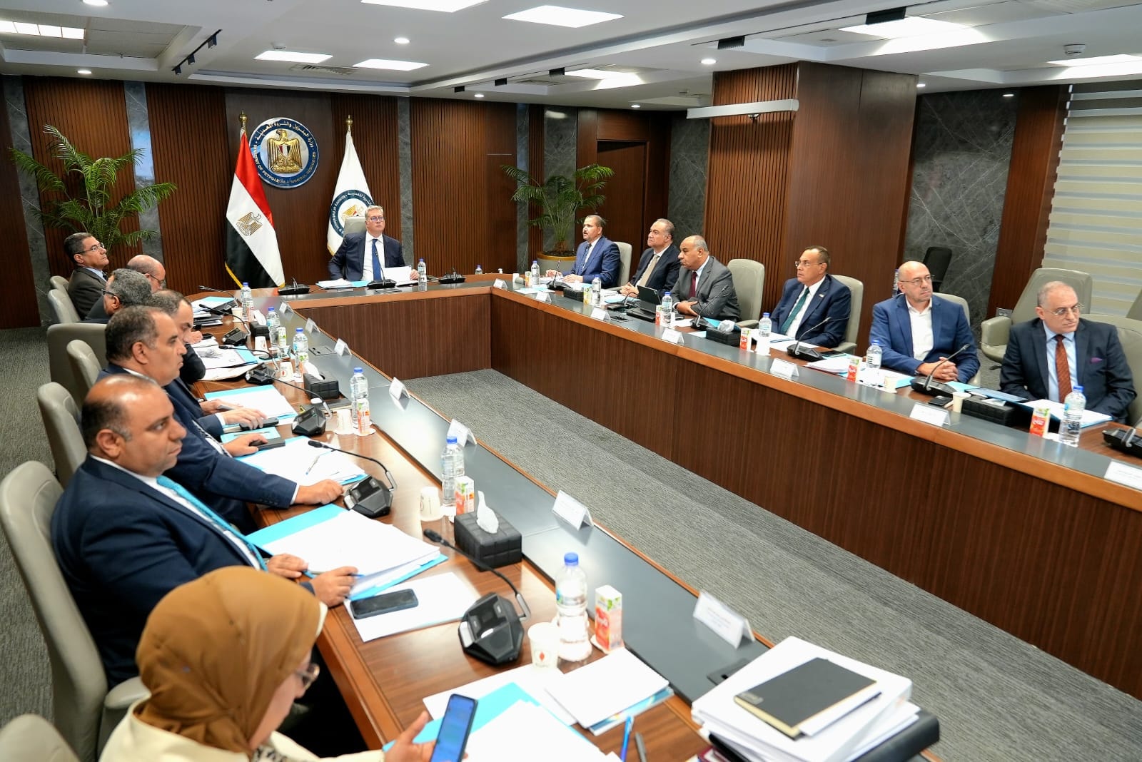 وزير البترول خلال الجمعية العامة لشركة الحفر المصرية