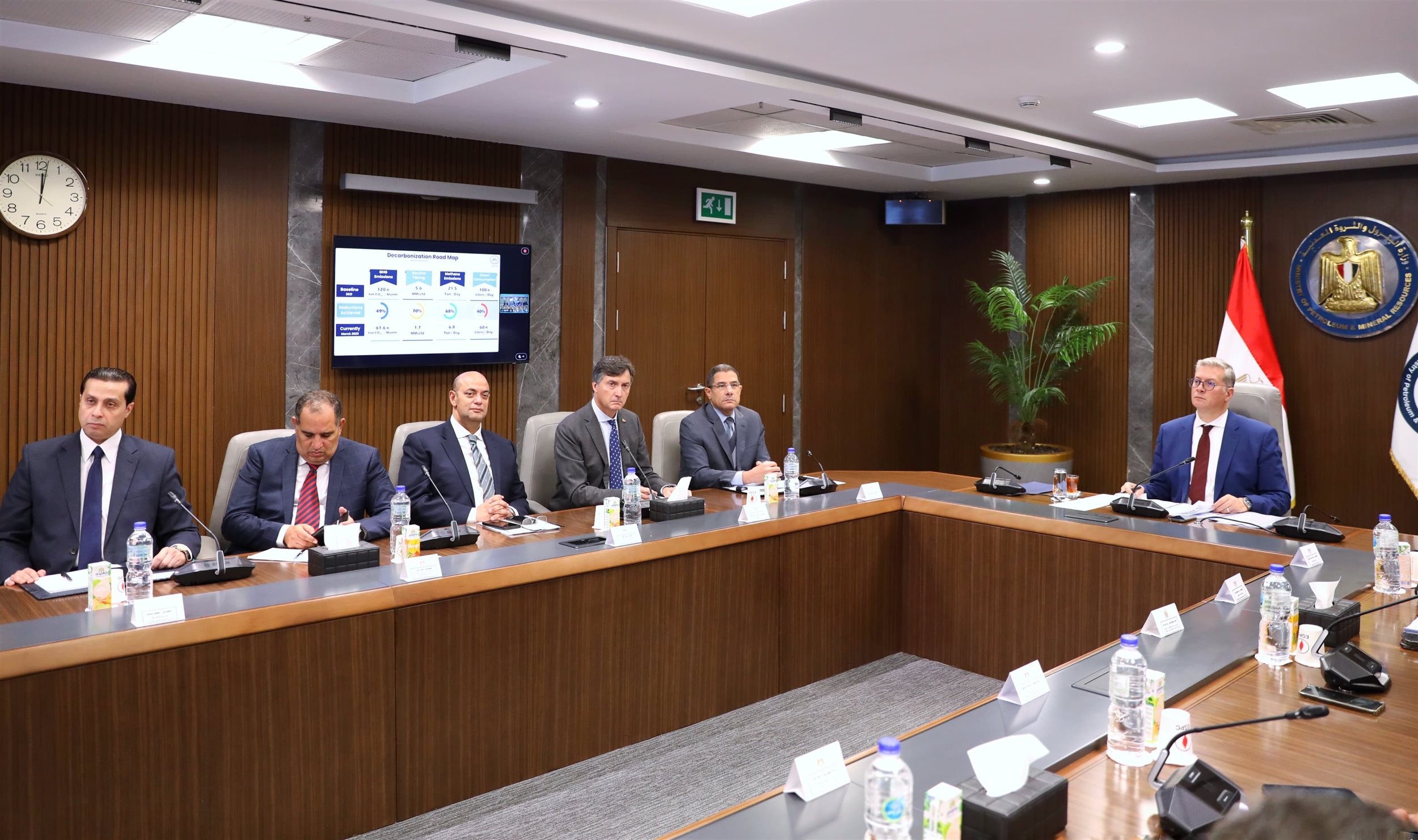 وزير البترول خلال الجمعية العامة لشركة بدرالدين للبترول