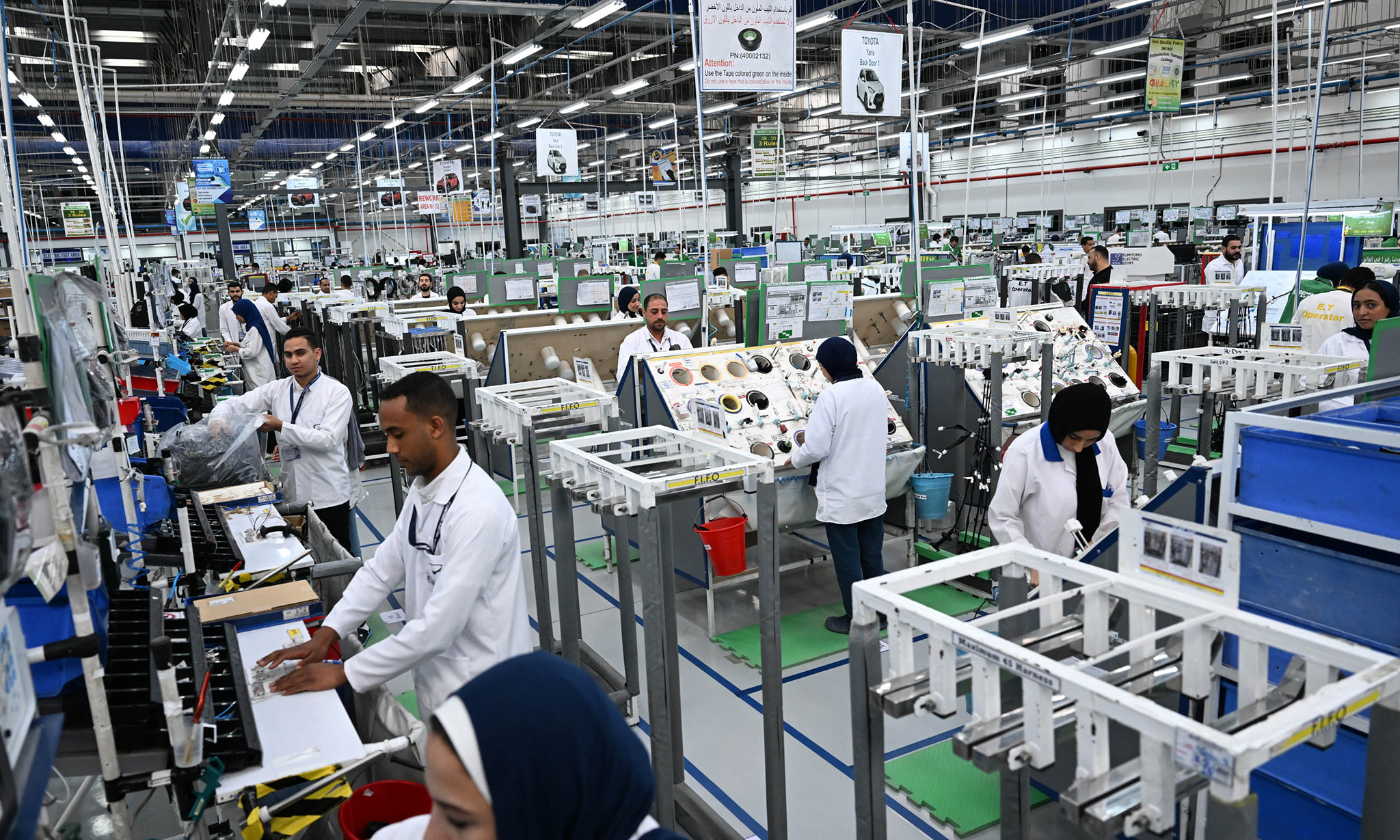 مدبولي يفتتح مصنع سوميتومو لإنتاج الضفائر الكهربائية للسيارات