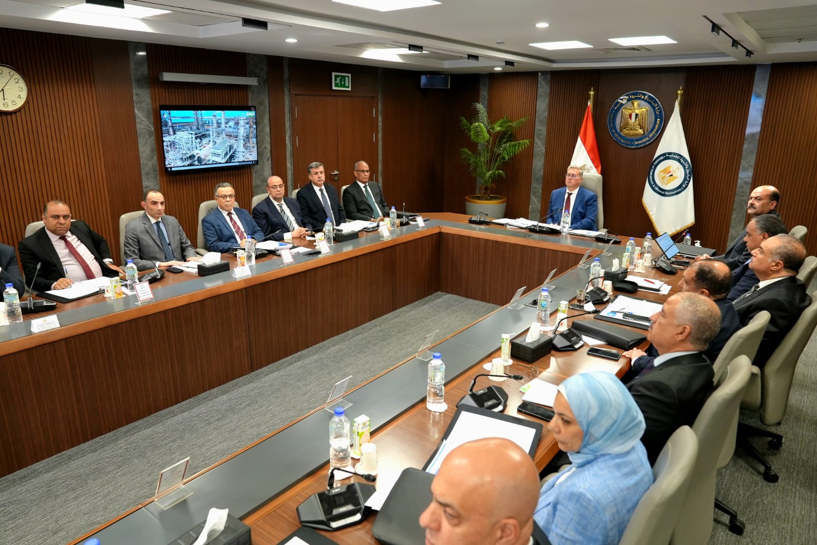 وزير البترول خلال الجمعية العامة لشركة إيلاب