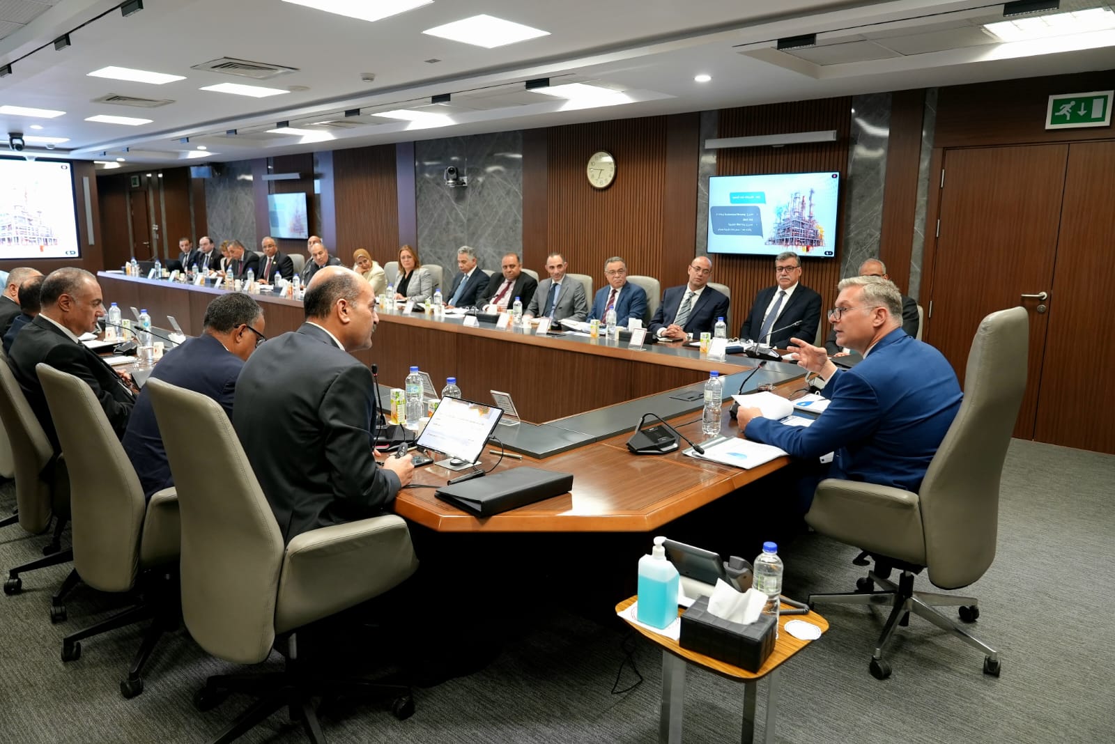 وزير البترول خلال الجمعية العامة لشركة إيلاب