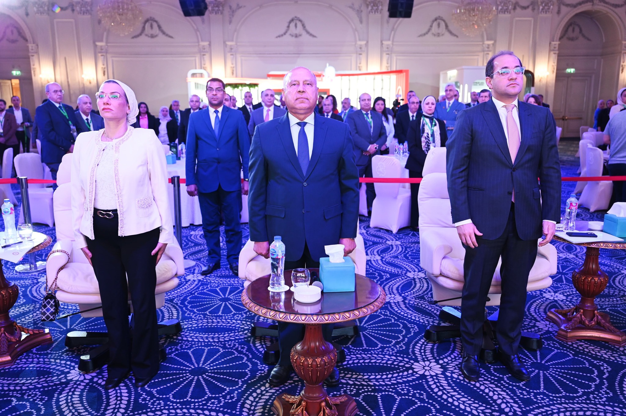 وزير الصناعة يشارك بفعاليات منتدى تمويل المناخ