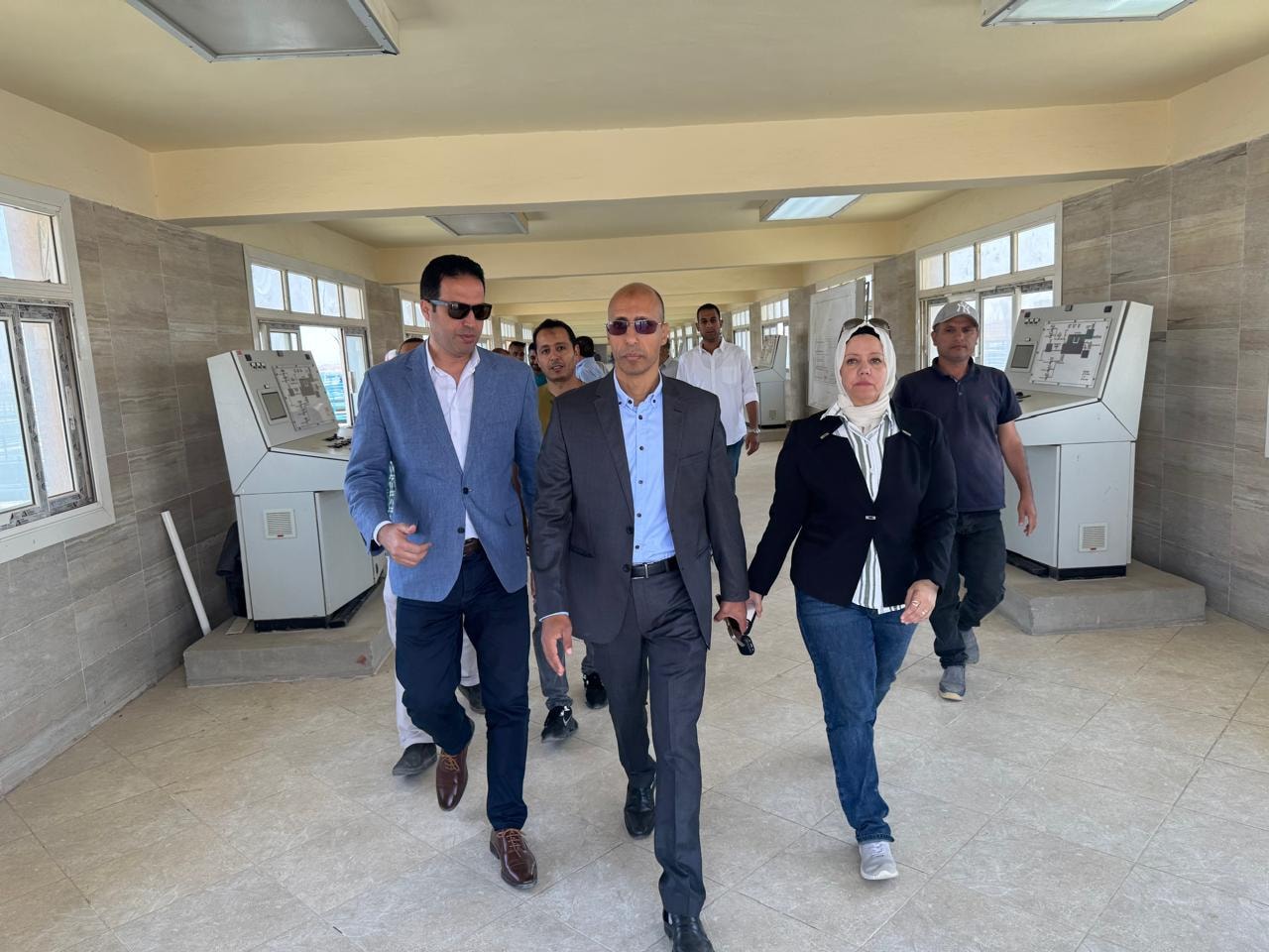 محطة تنقية مياه الشرب بمدينة القاهرة الجديدة