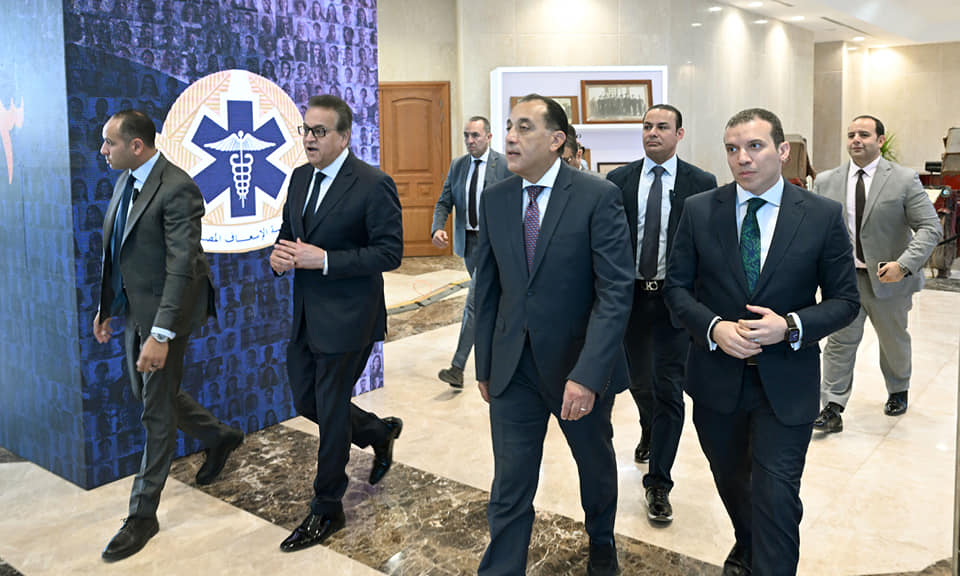 مدبولي يشهد احتفالات 123 عامًا على خدمة الإسعاف بمصر