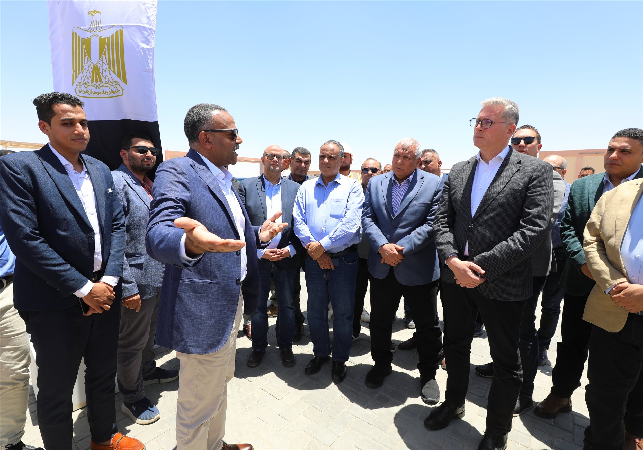 افتتاح محطة الغاز الرئيسية التابعة لشركة طاقة غاز