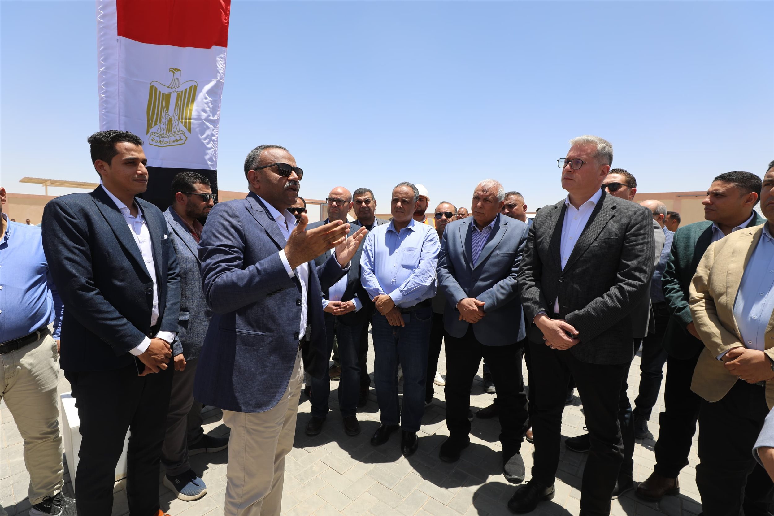 افتتاح محطة الغاز الرئيسية التابعة لشركة طاقة غاز