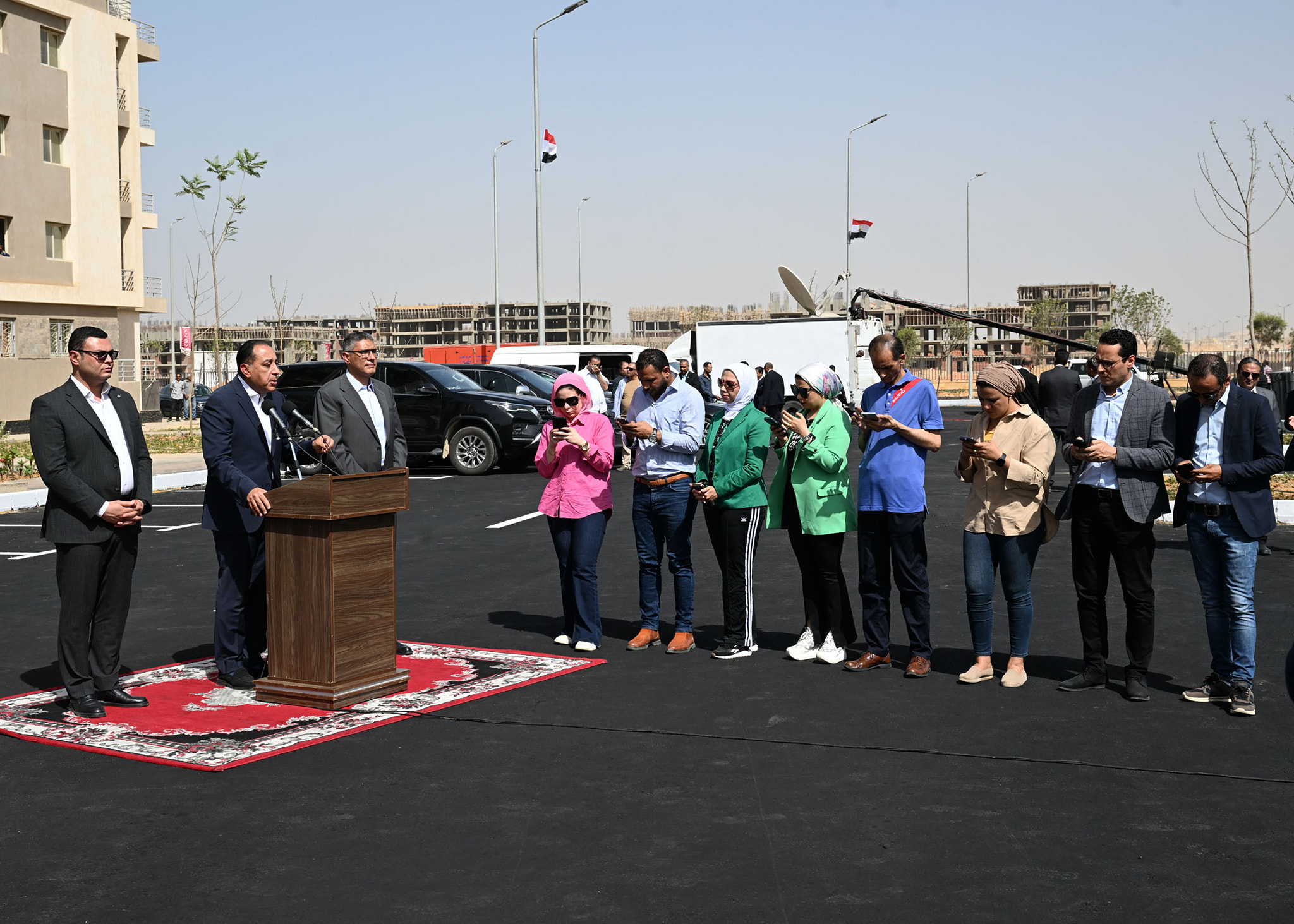 تصريحات رئيس الوزراء أثناء زيارته لمحافظة الجيزة