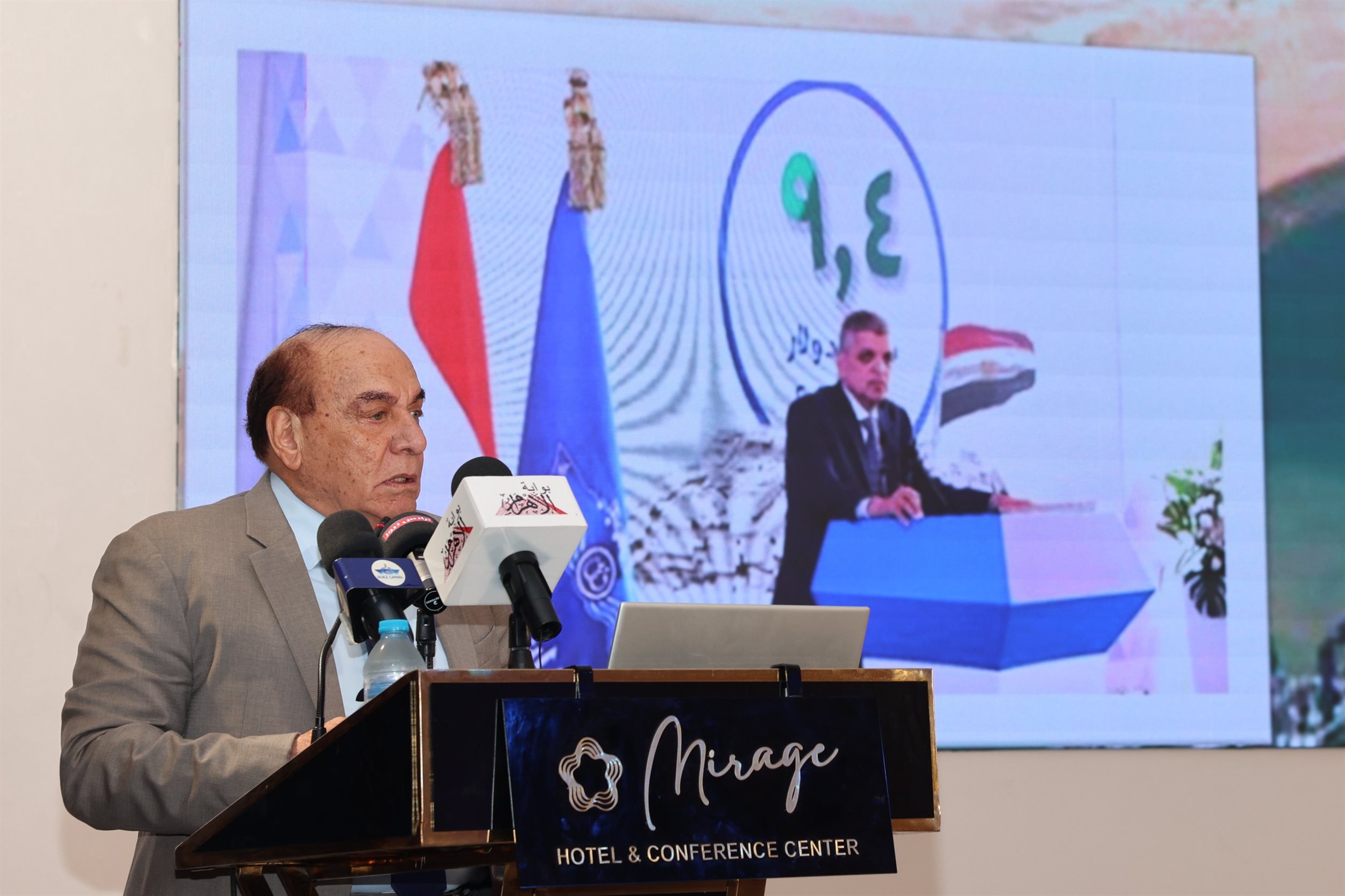 رئيس هيئة قناة السويس يشارك في الندوة الرئيسية للجمعية البحرية المصرية